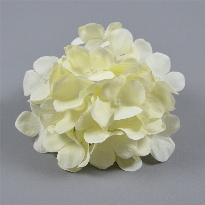 Silk Hydrangea Flower Heads 6"