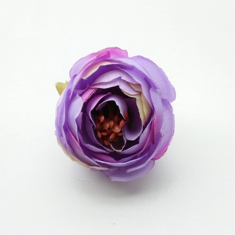 Wholesale Silk Flowers Bulk Peonies Heads 300 pcs Small Simulation Tea Rose For Crafts DIY