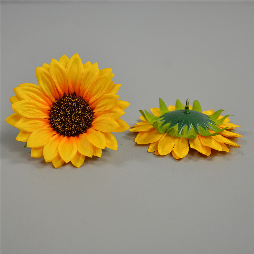 Bulk Silk Sunflowers Artificial Flowers 4"