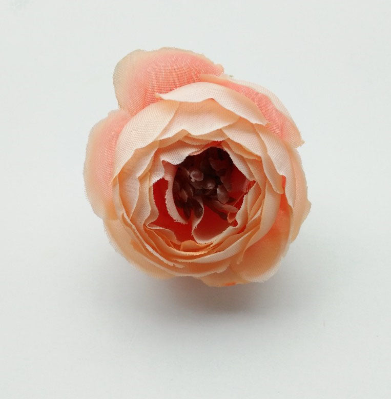 Wholesale Silk Flowers Bulk Peonies Heads 300 pcs Small Simulation Tea Rose For Crafts DIY
