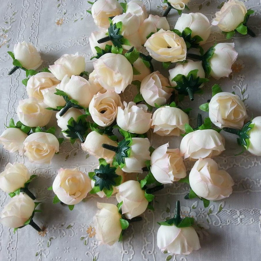 Wholesale Silk Flowers Mini Roses Bulk Craft Artificial Flowers
