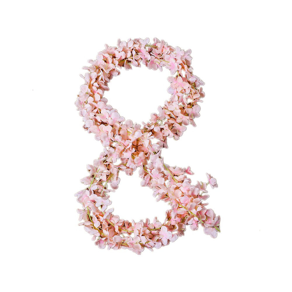 Artificial Wisteria Garland White, Pink, Purple, Red 10pcs