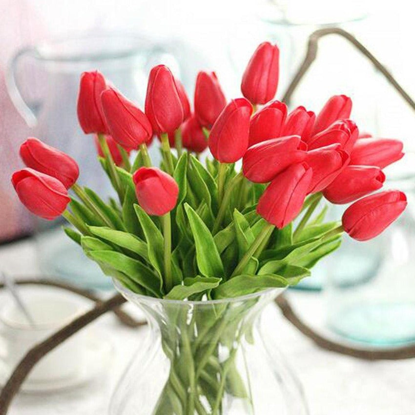 red tulips