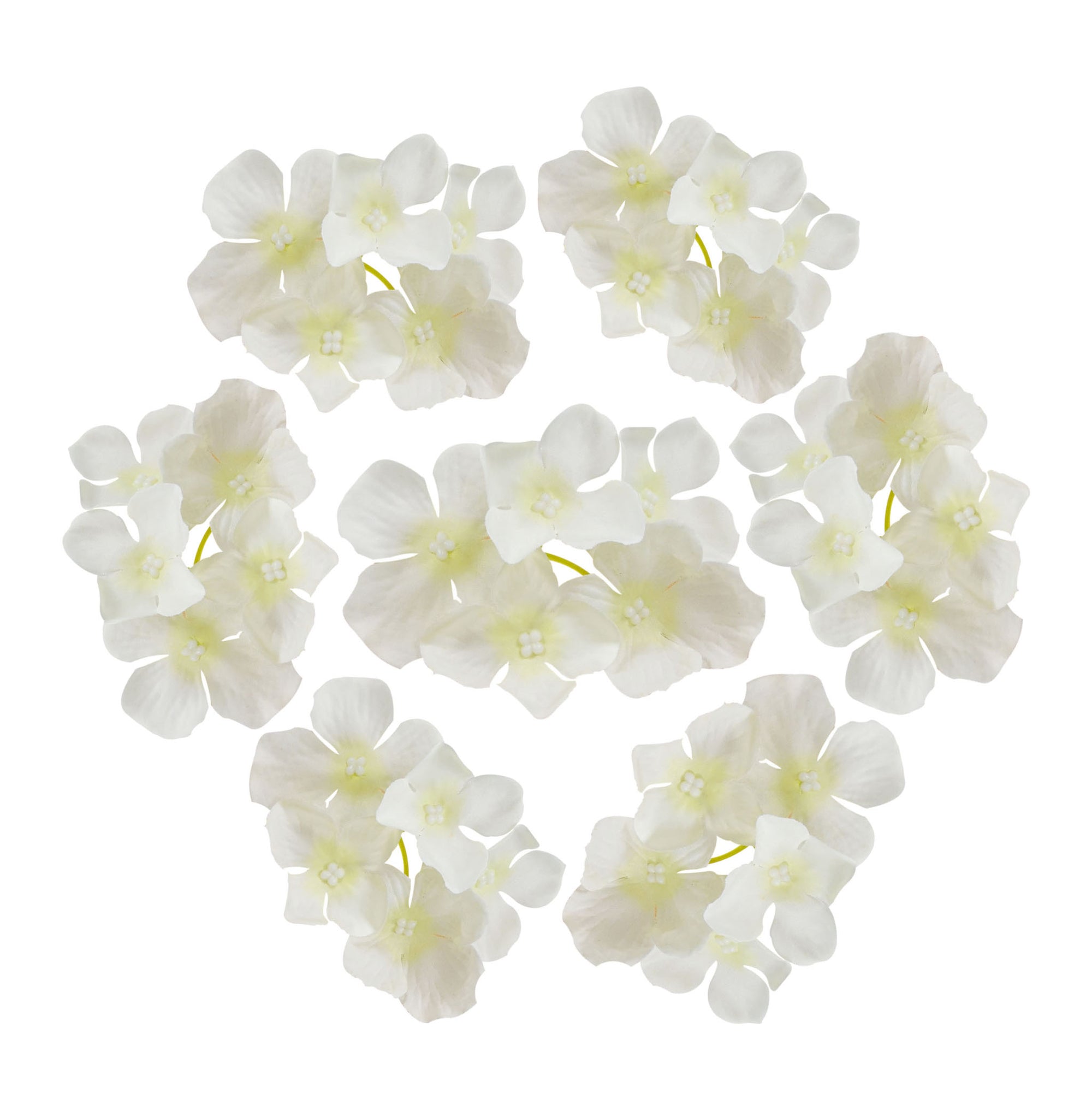 Faux Flowers Mini Hydrangea Bush for Hat DIY