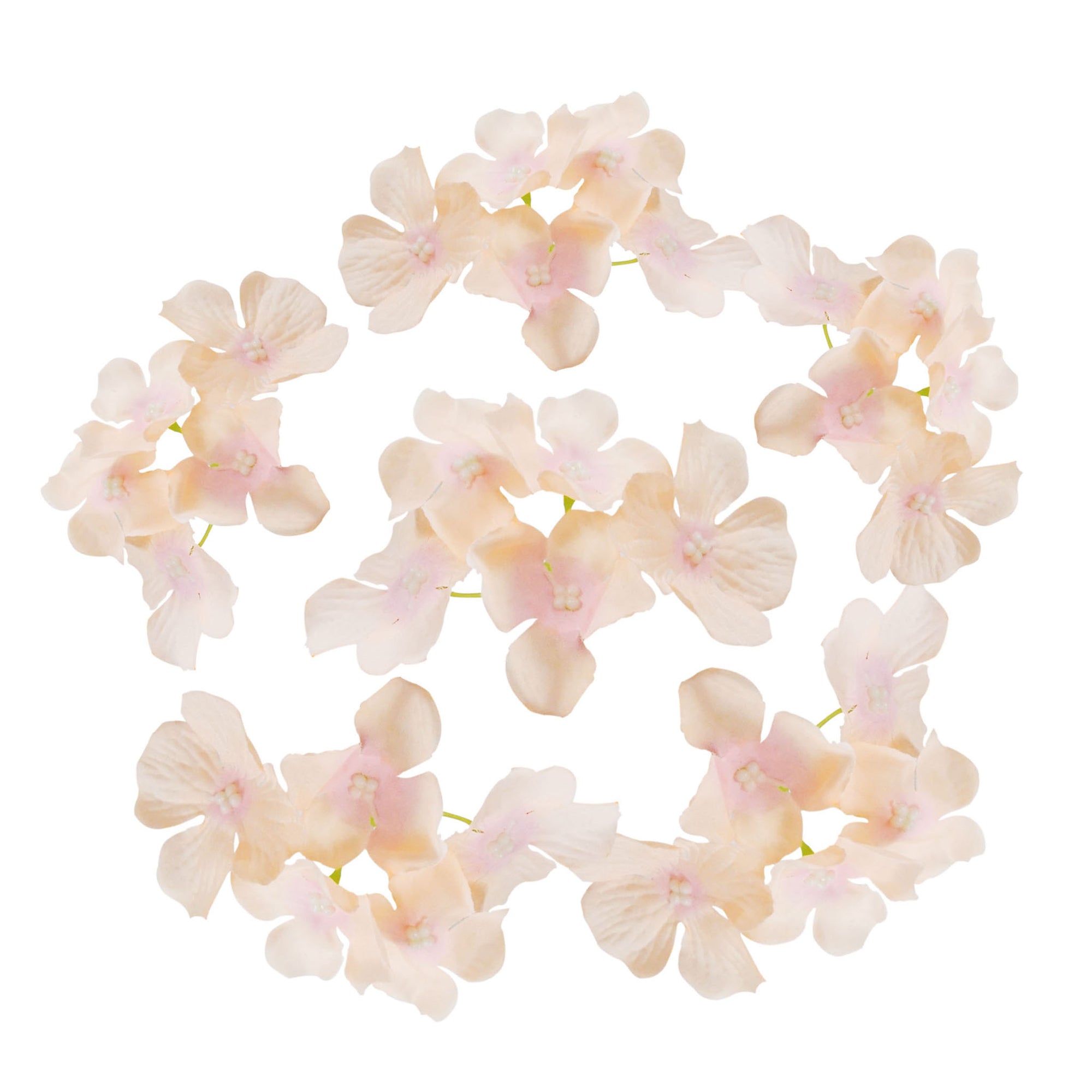 Faux Flowers Mini Hydrangea Bush for Hat DIY