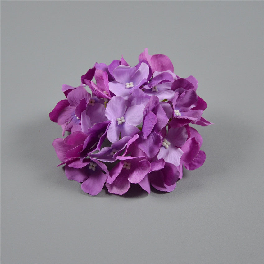 Silk Hydrangea Flower Heads 6"