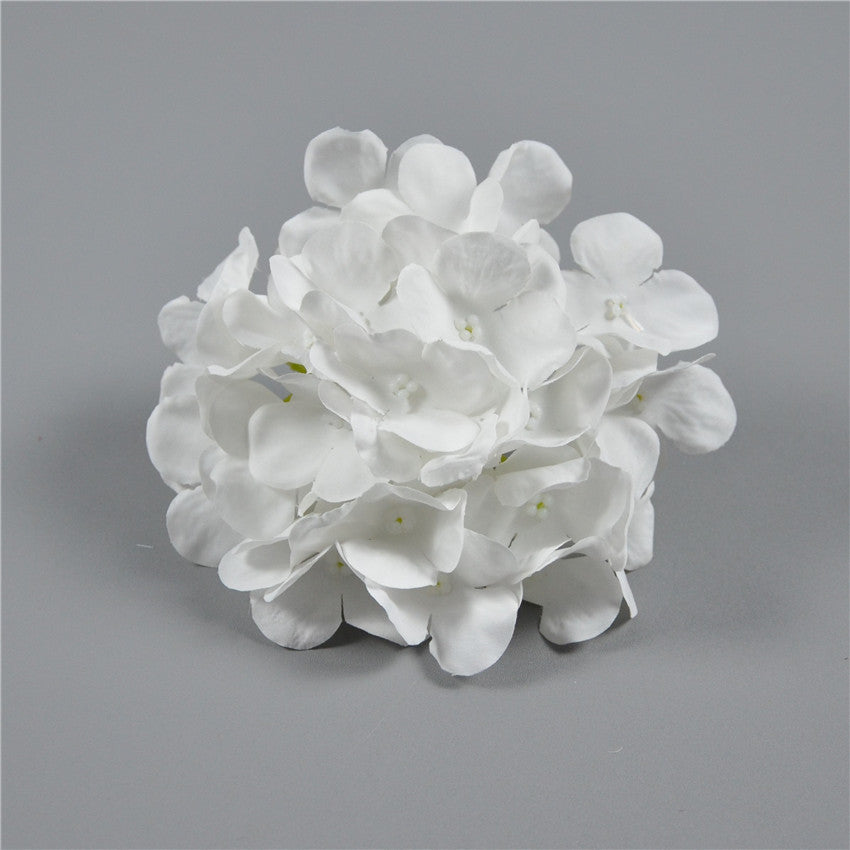 Silk Hydrangea Flower Heads 6"