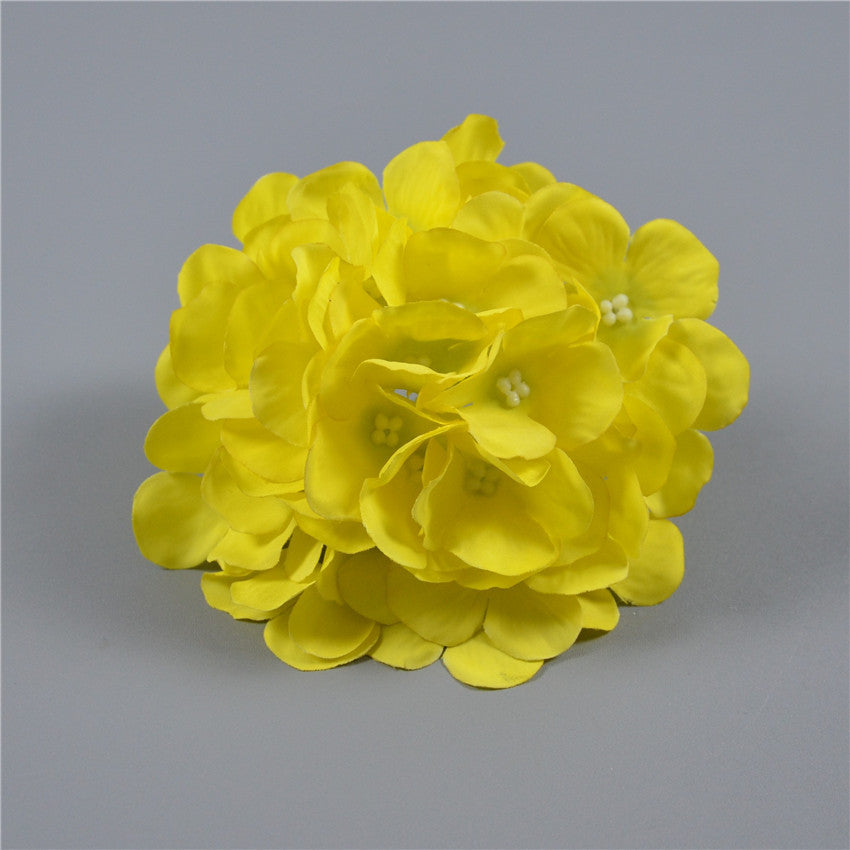 Silk Hydrangea Flower Heads 6"