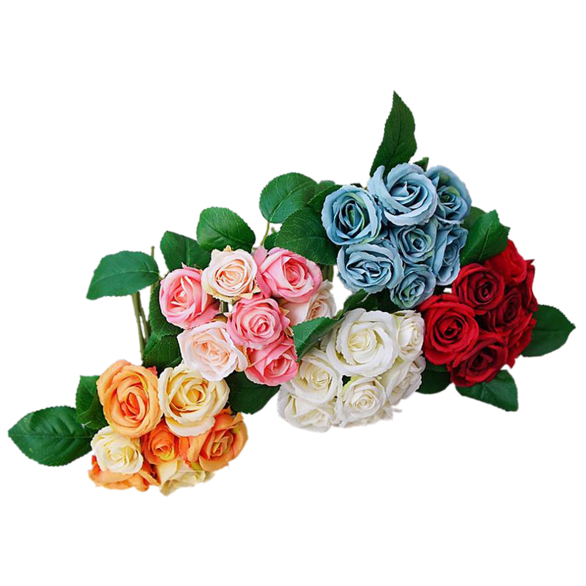 Spring Wedding Flowers DIY Crafts Floral Supplies Small Flower Rose Bouquet
