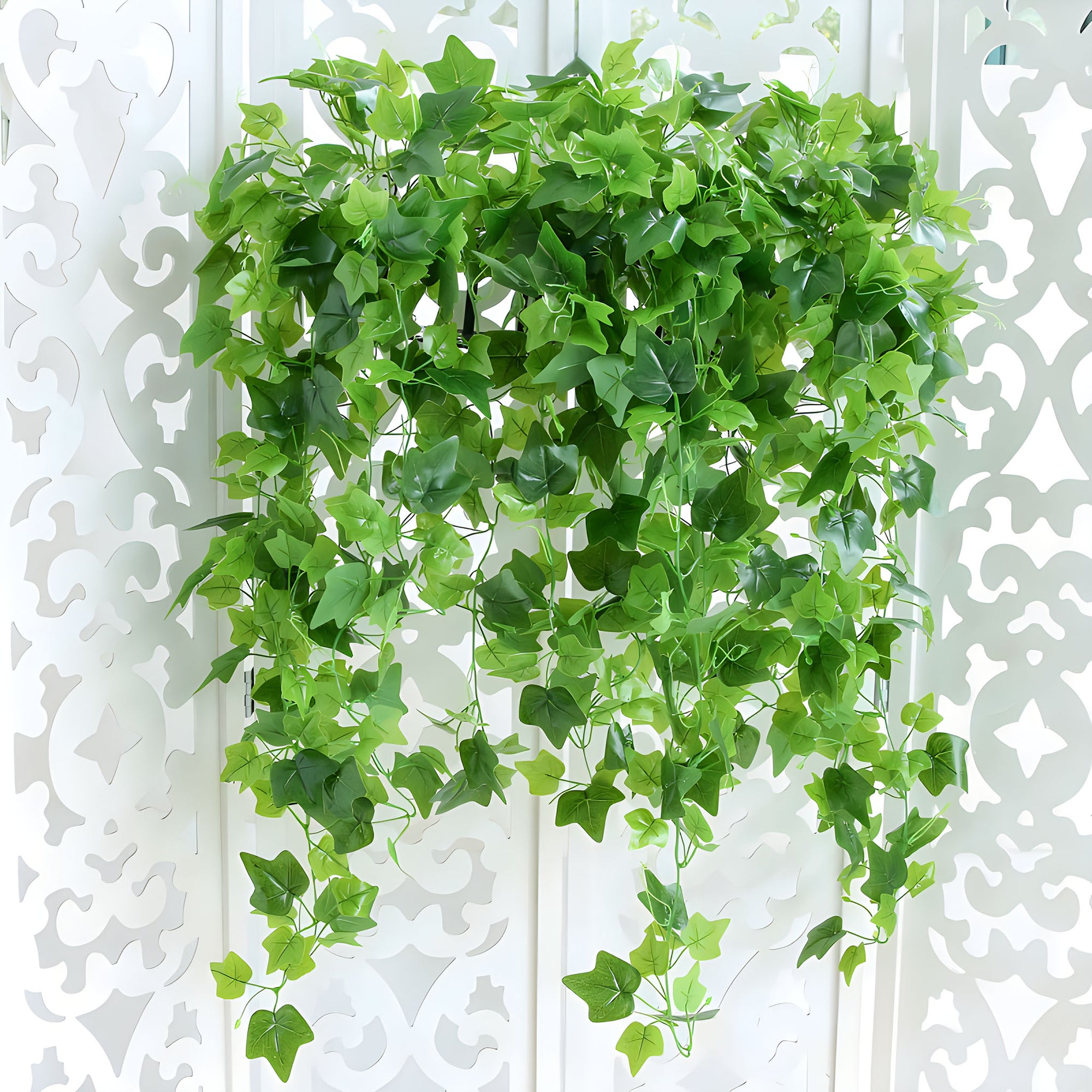 fake pothos plant long Fake Hanging Plant Artificial Pothos Vines Indoor