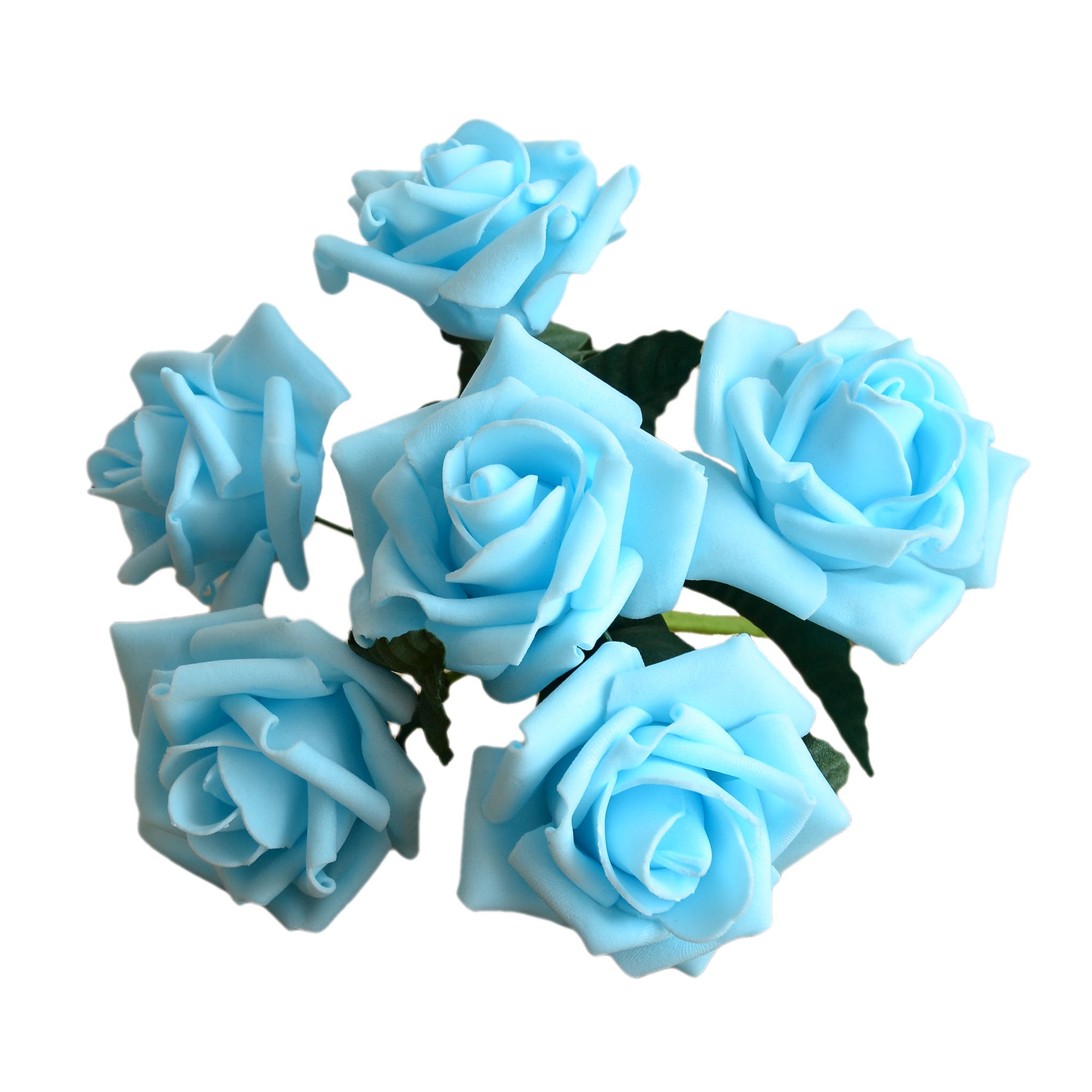 Baby Blue Artificial Flowers Light Blue Faux Flowers Bouquets