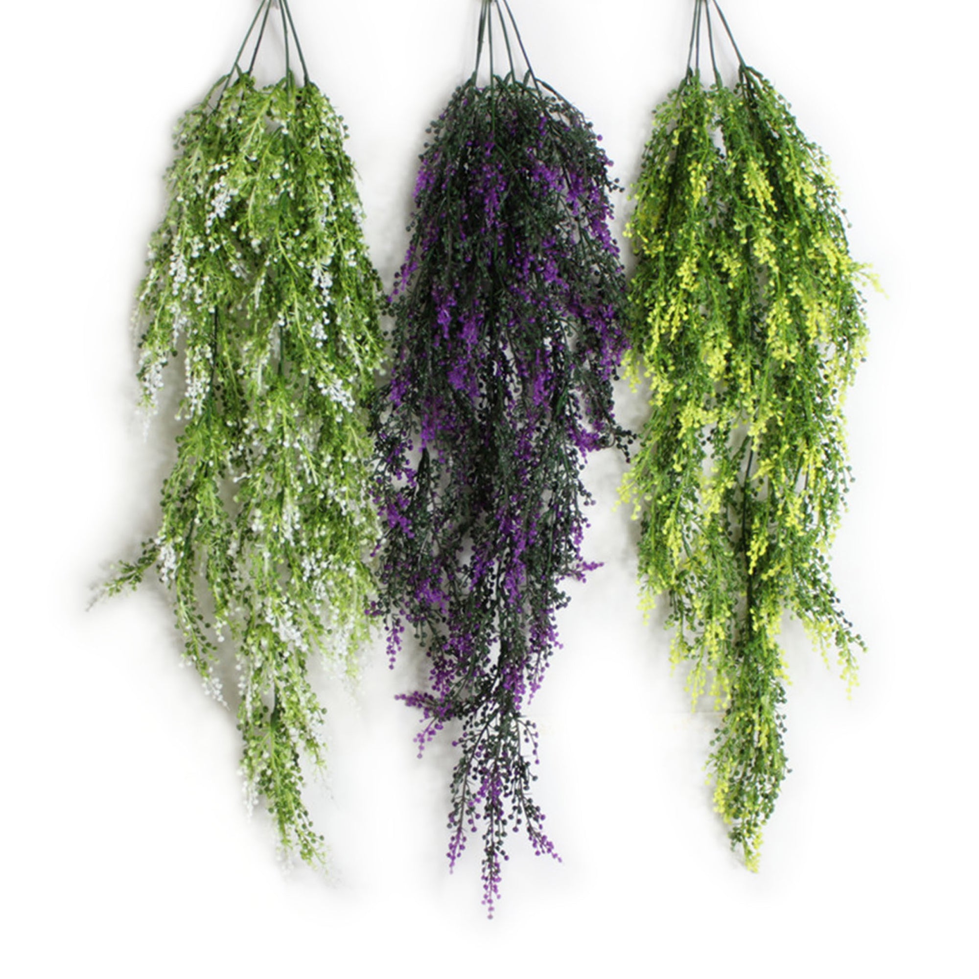 Artificial Hanging Plants for Wall Basket Planters