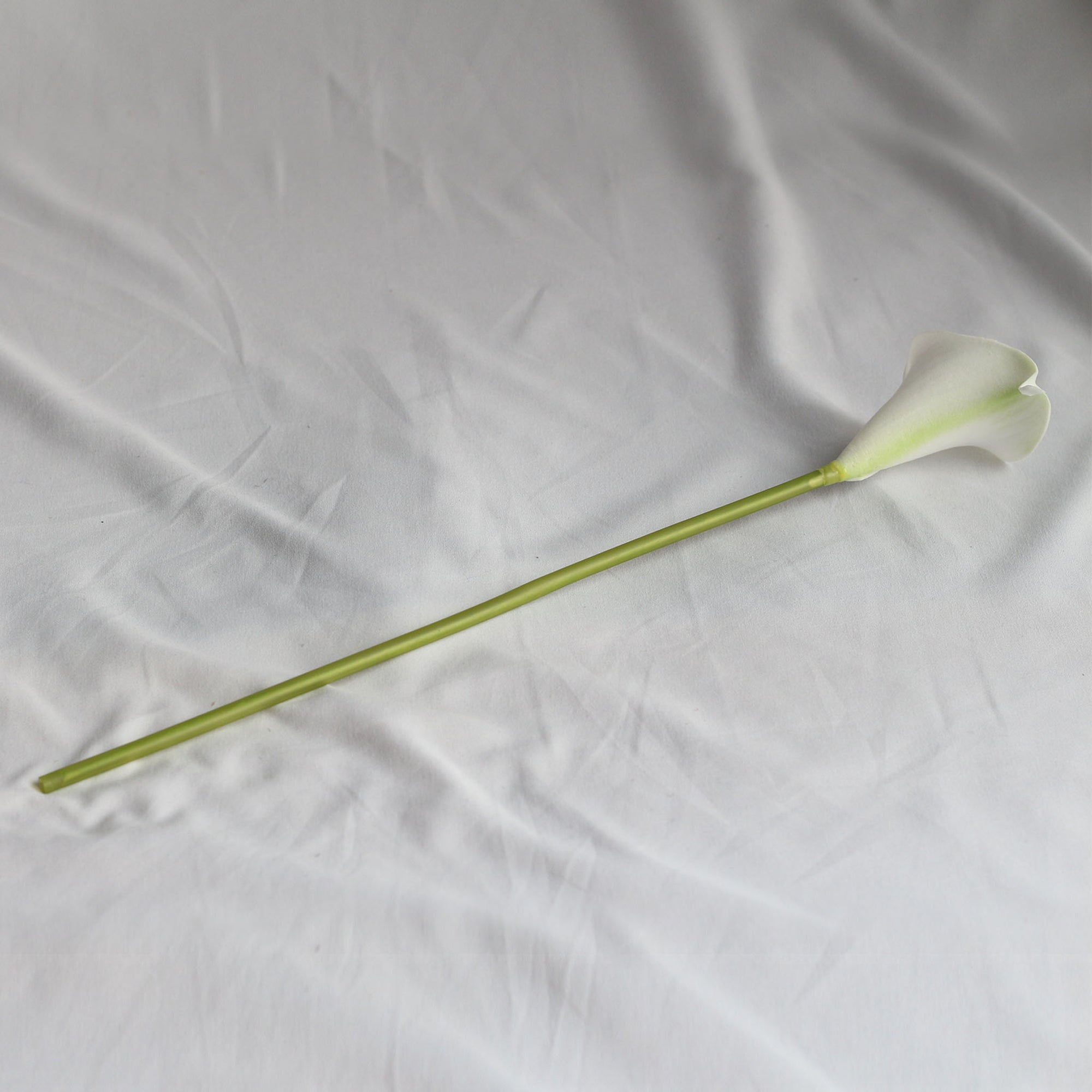 White Calla Lily Real Touch Flowers PU Calla Lilies