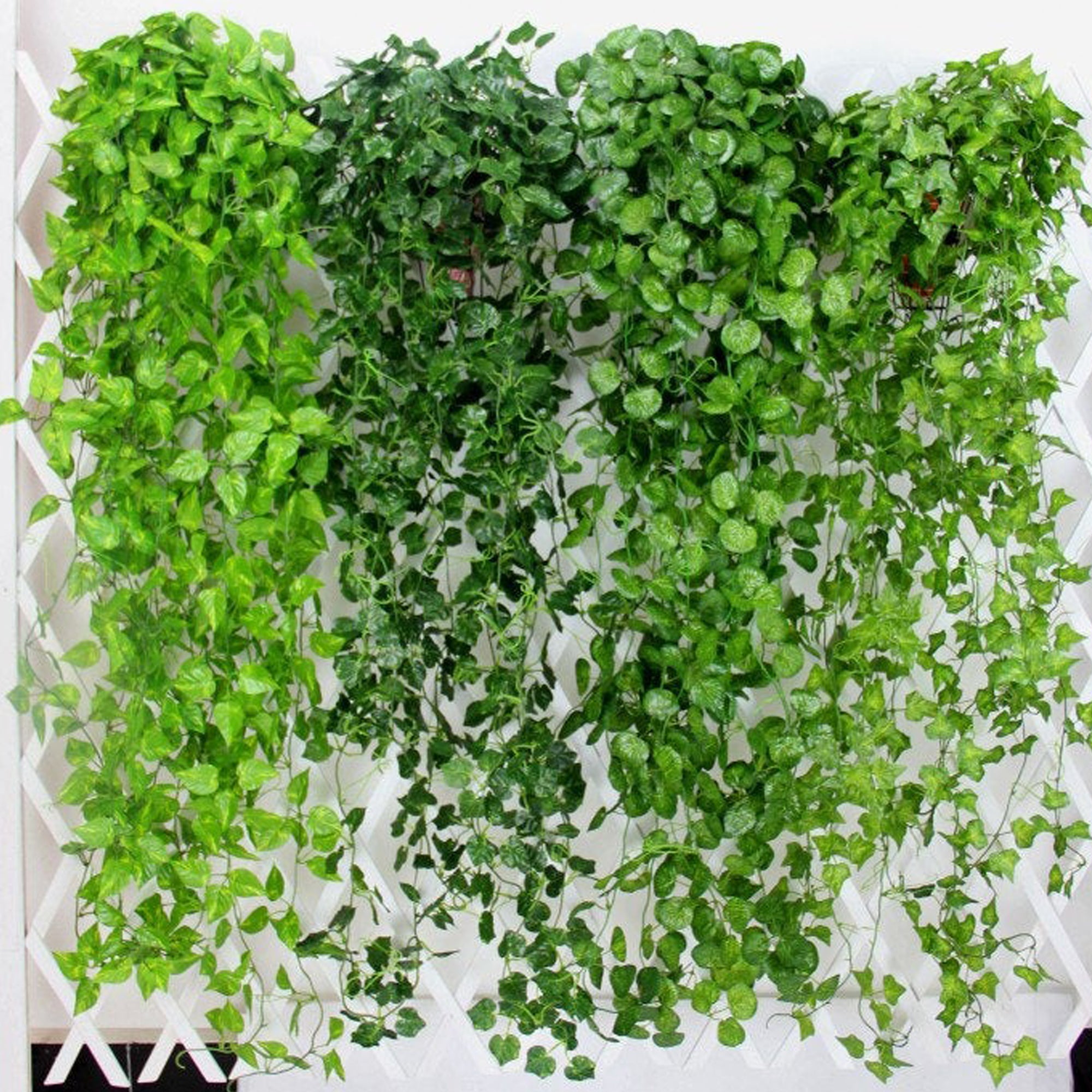 artificial ivy hanging plant Fake Foliage Vines Artificial Ivy Leaf Hanging Plants A