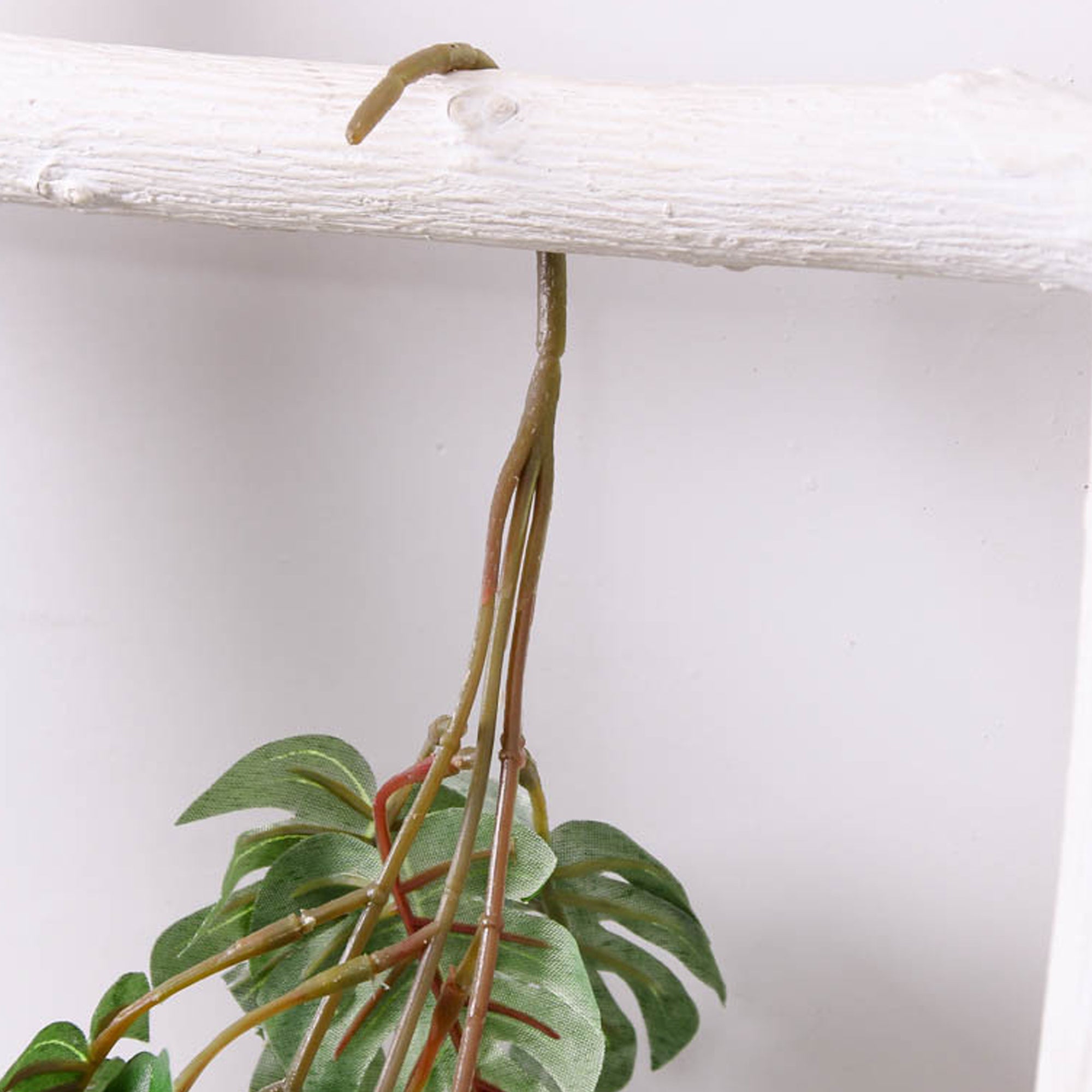 Artificial Hanging Plants Monstera Garland 25"