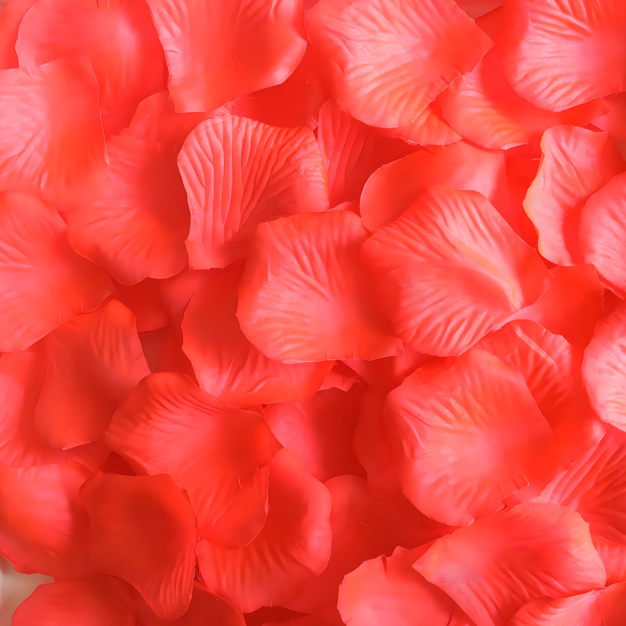 Coral Rose Petals Artificial Flower Silk Petals Bulk 1000 pcs