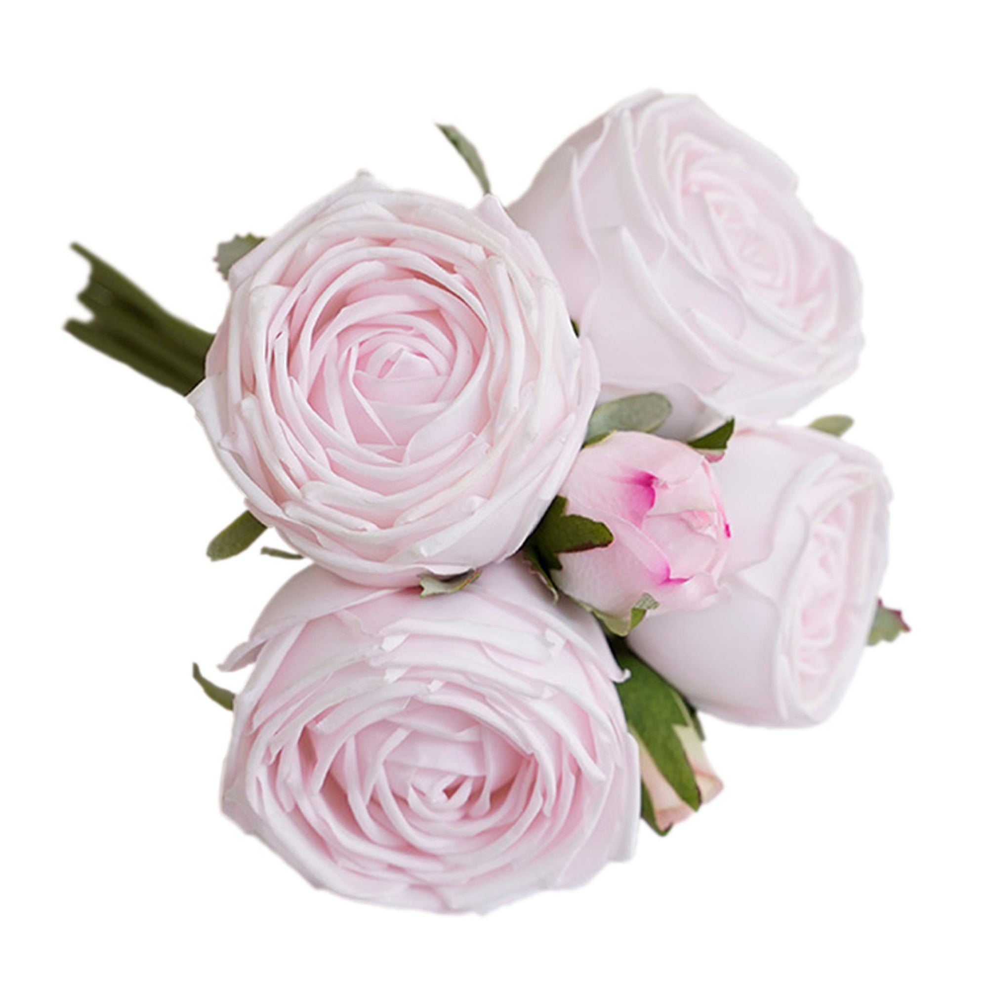 Realisic Fake Flowers Real Touch Rose Bouquet