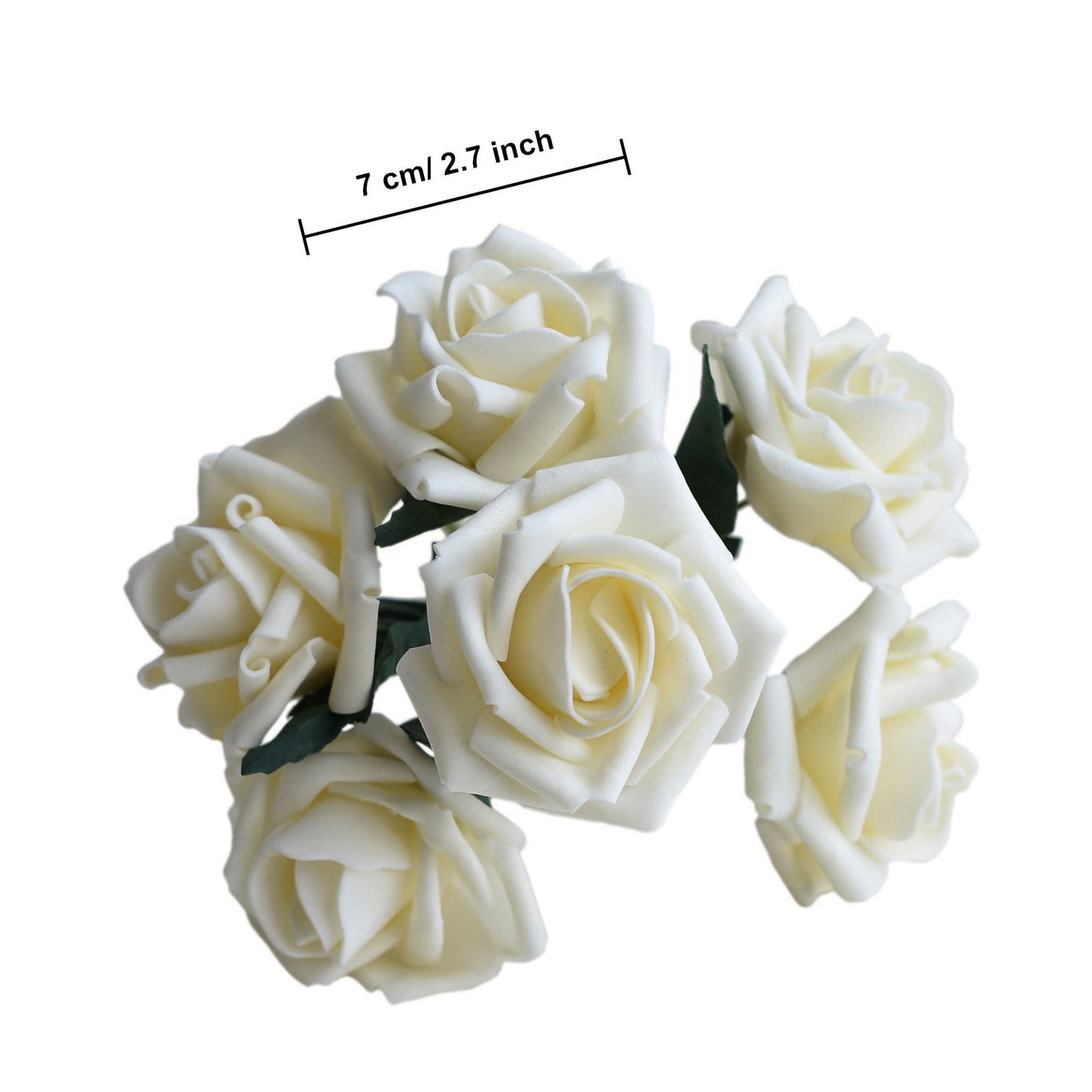 Beige Wedding Flowers Champagne Roses Artificial