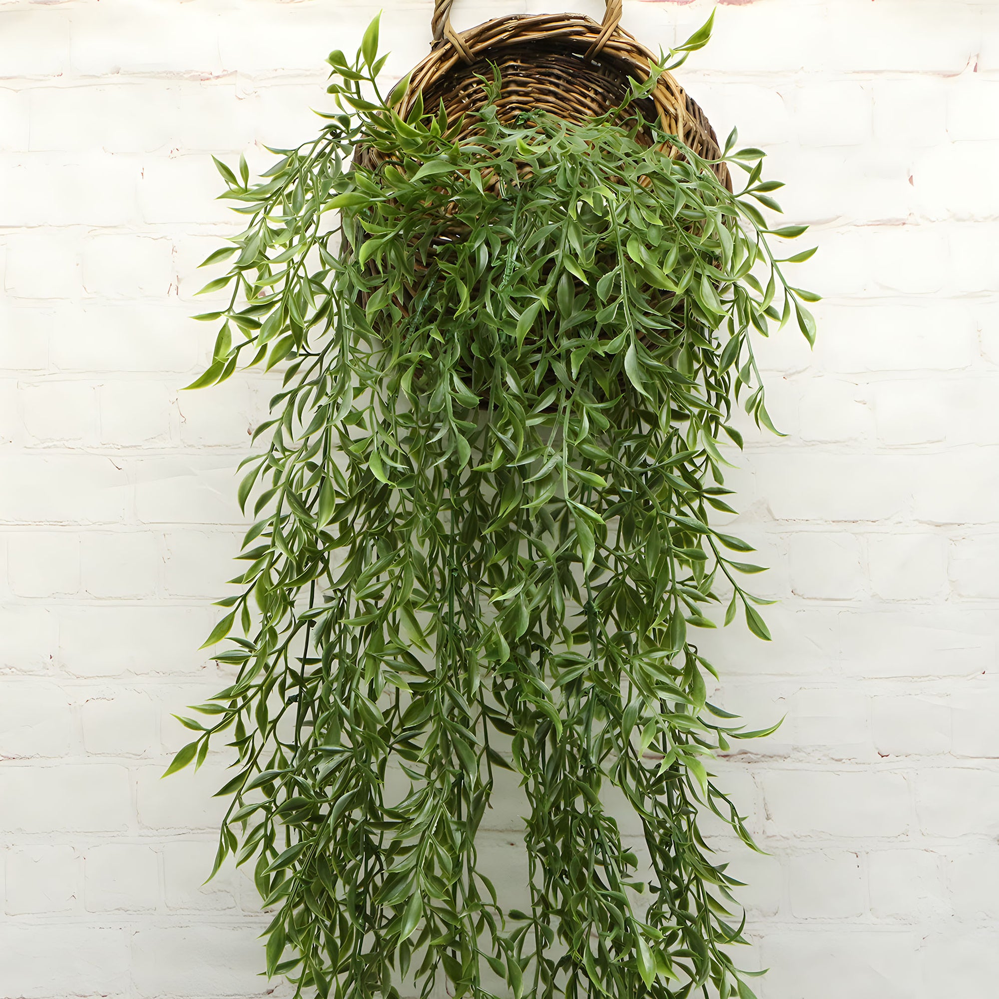 hanging basket filler plants Indoor Hanging Fake Plants Basket Filler Wall Decor