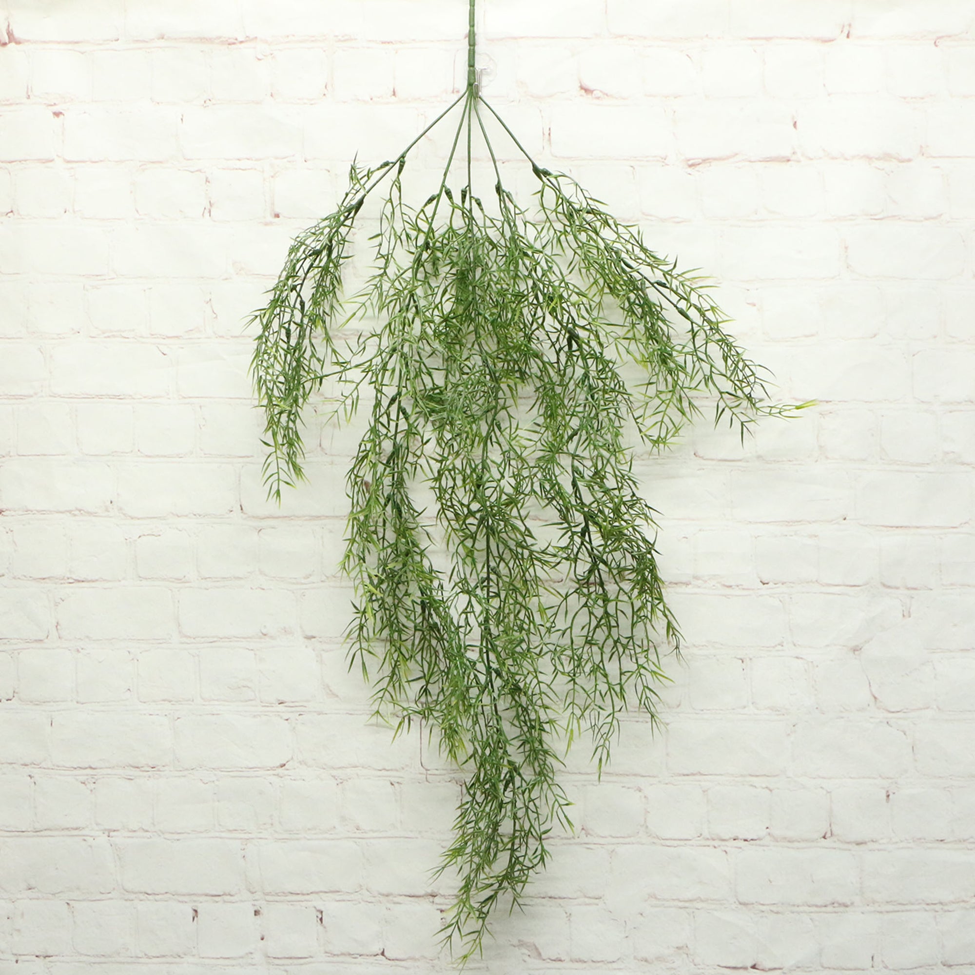 Fake Outdoor Wall Hangings Plants Plastic Sprengeri Grass 2 Bushes