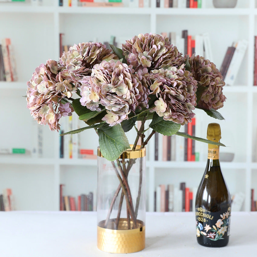 Realistic Hydrangea Flowers for Fall Wedding Decor