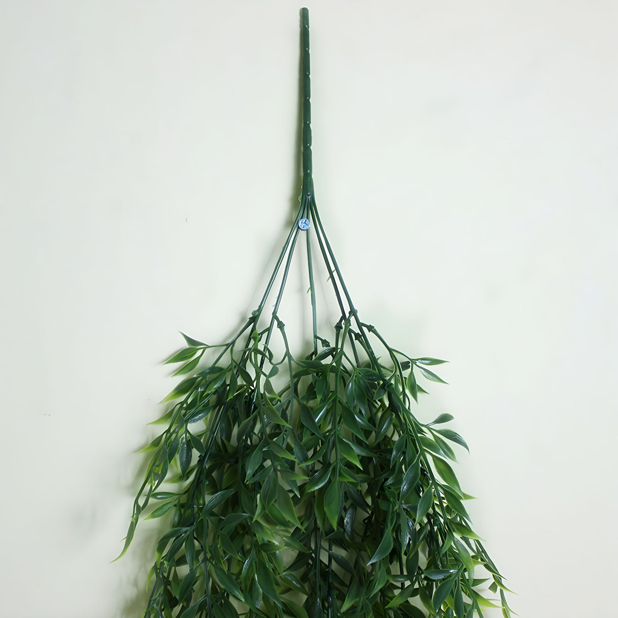 Faux Hanging Plants for Indoor Wall Decor Plastic Leaf Vines 87cm 2pcs