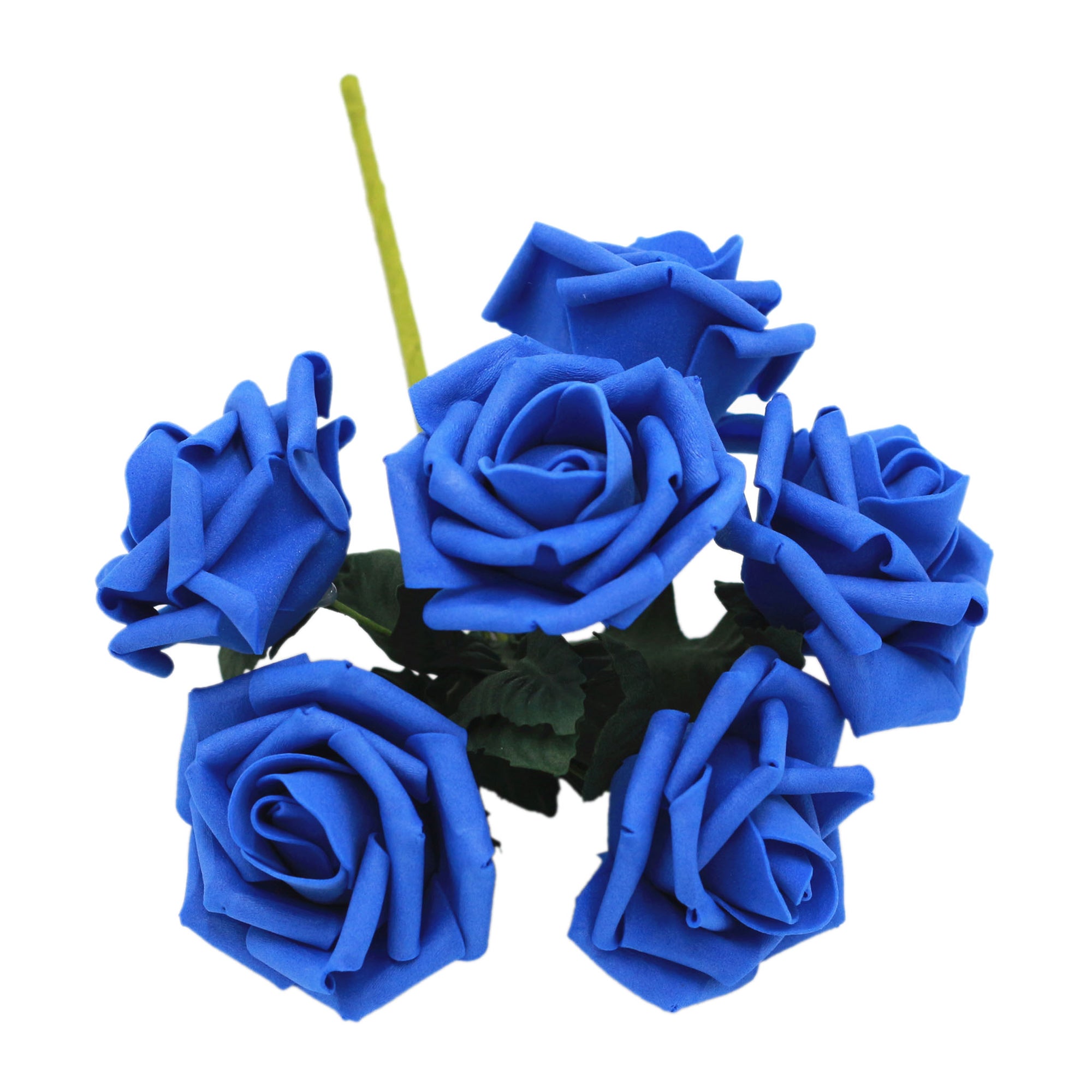 Blue Wedding Flowers Royal Blue Roses Artificial Flowers