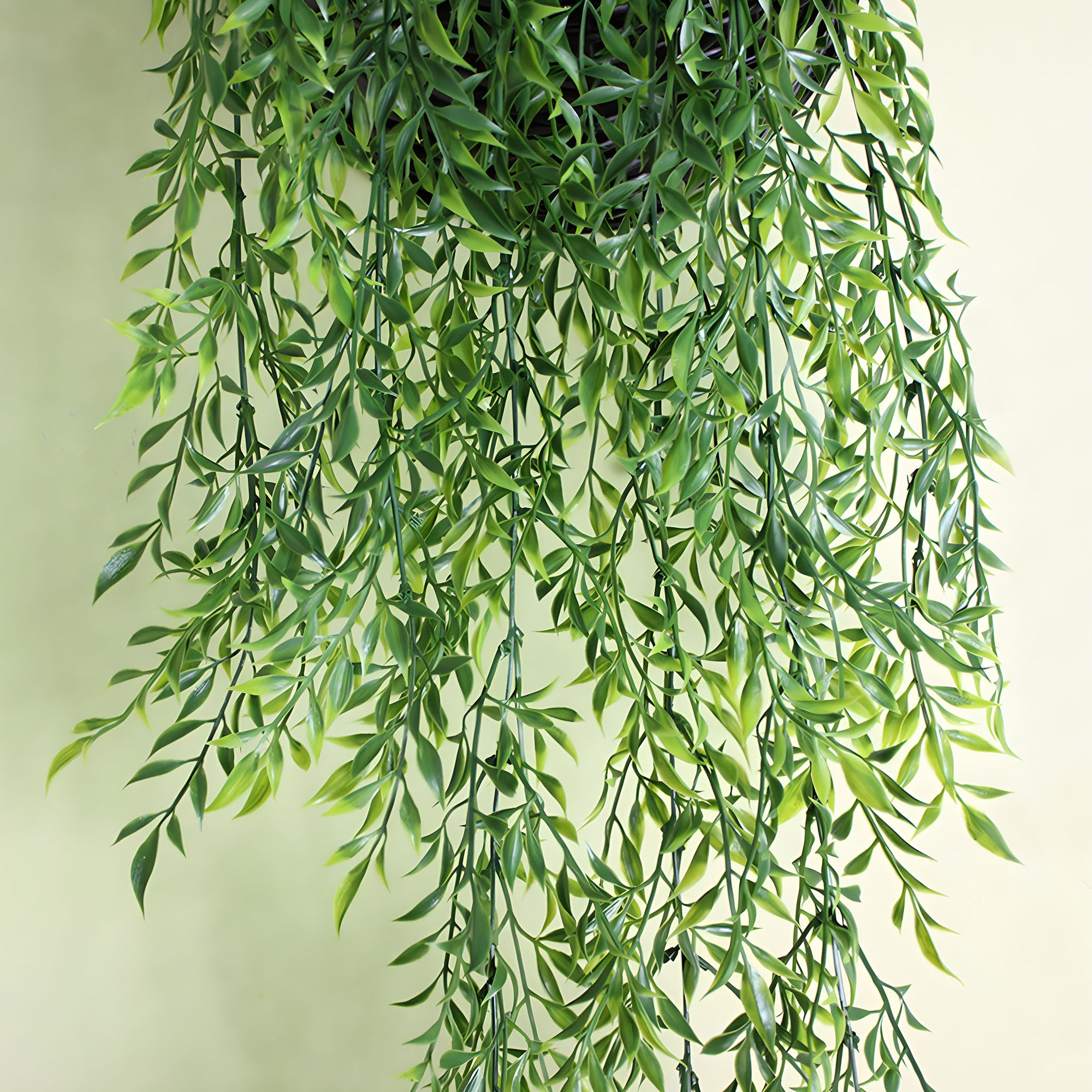 fake plants to hang on wall Indoor Hanging Fake Plants Basket Filler Wall Decor