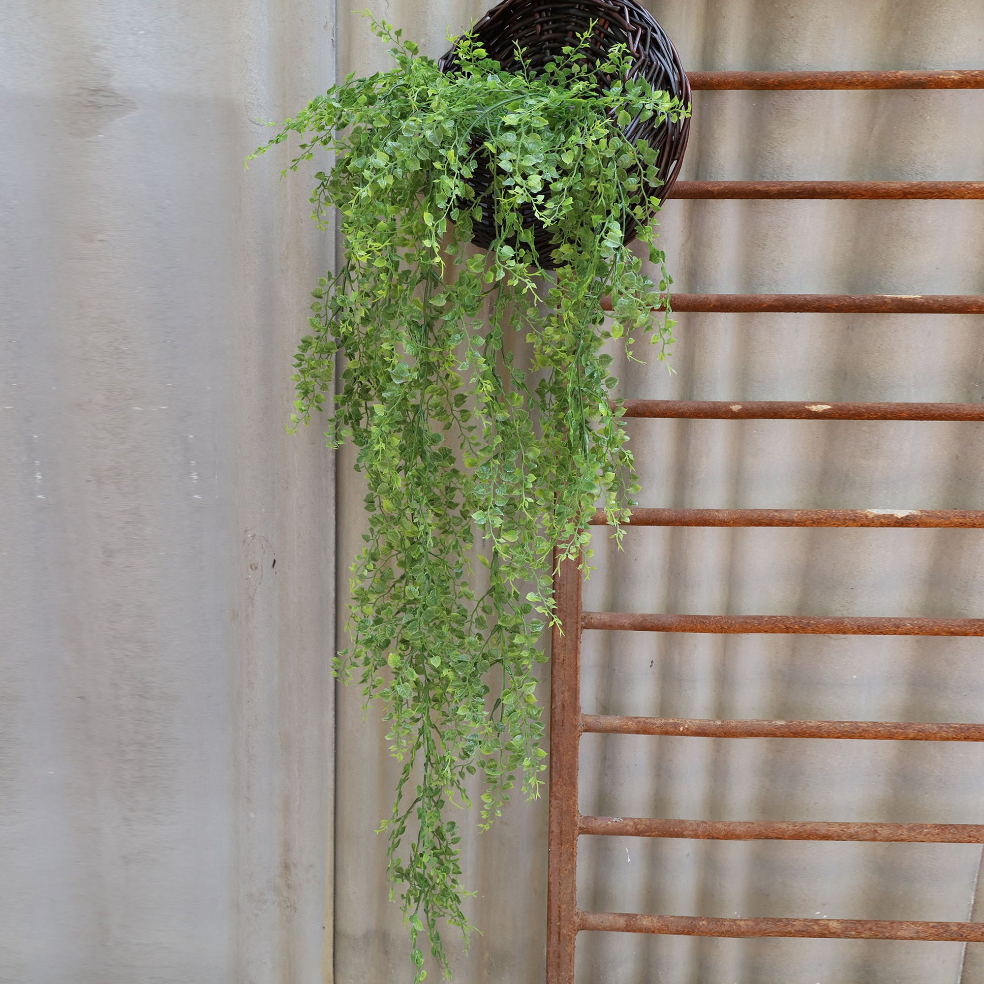 artificial hanging plant Artificial Plants Greenery Outdoor Hanging Plant Vines Purple