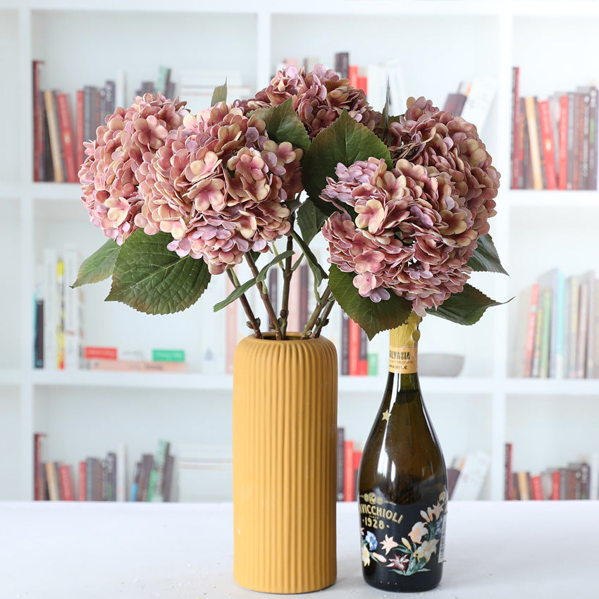 Realistic Hydrangea Flowers for Fall Wedding Decor