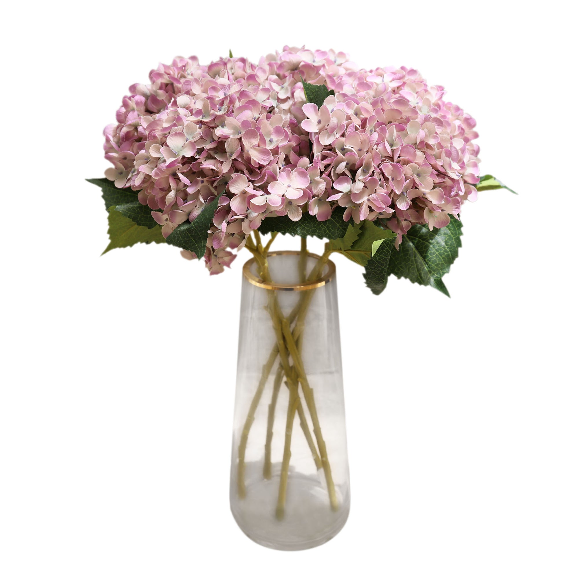 Artificial Hydrangea Silk Flowers for Wedding Arrangement
