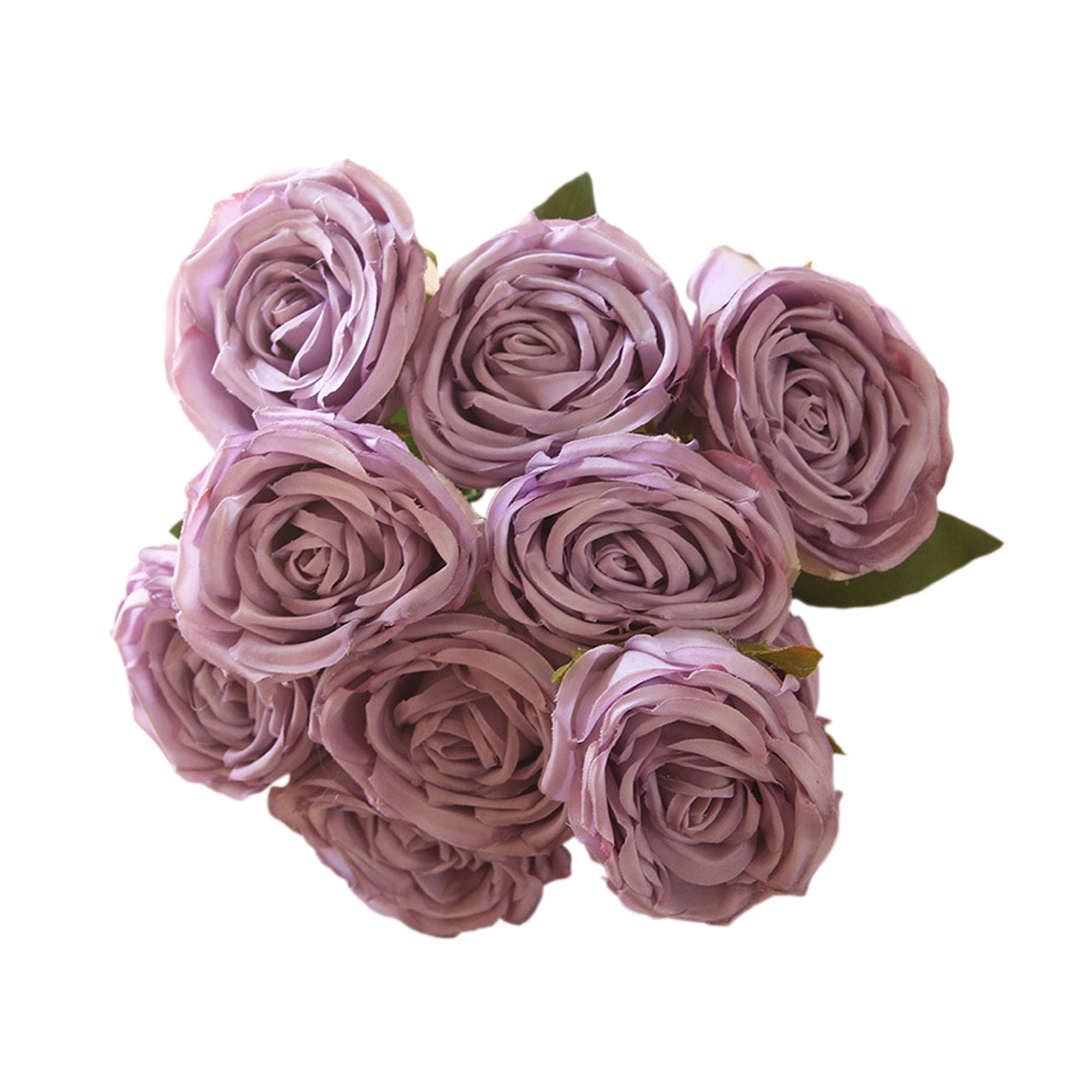 Artificial Flowers Bundle Silk Roses Bunch