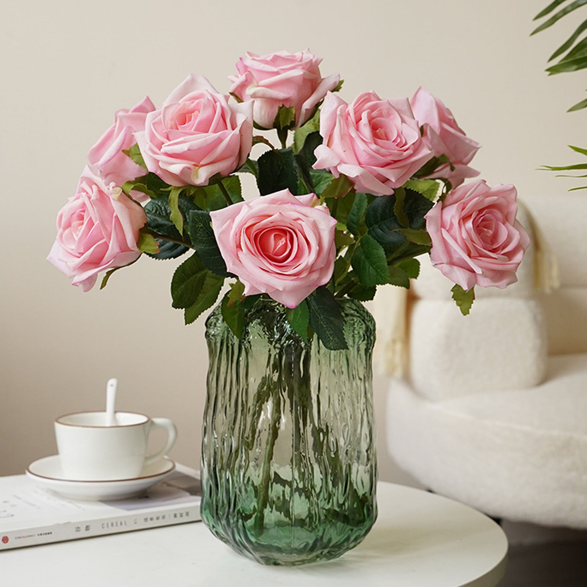 Realisic Faux Flowers Natural Touch Roses