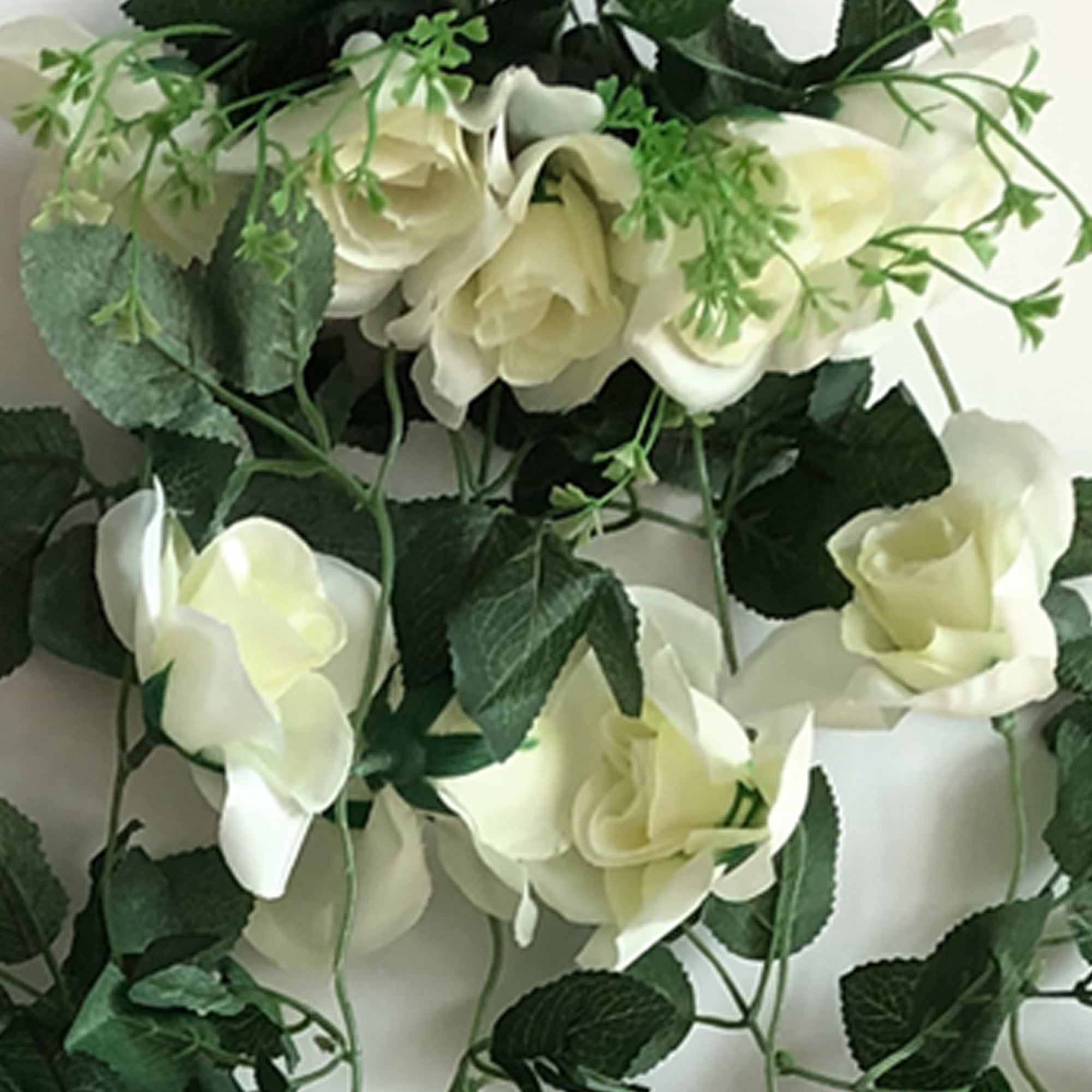 Artificial Flower Vines Silk Rose Garland for Home Outdoor Decor