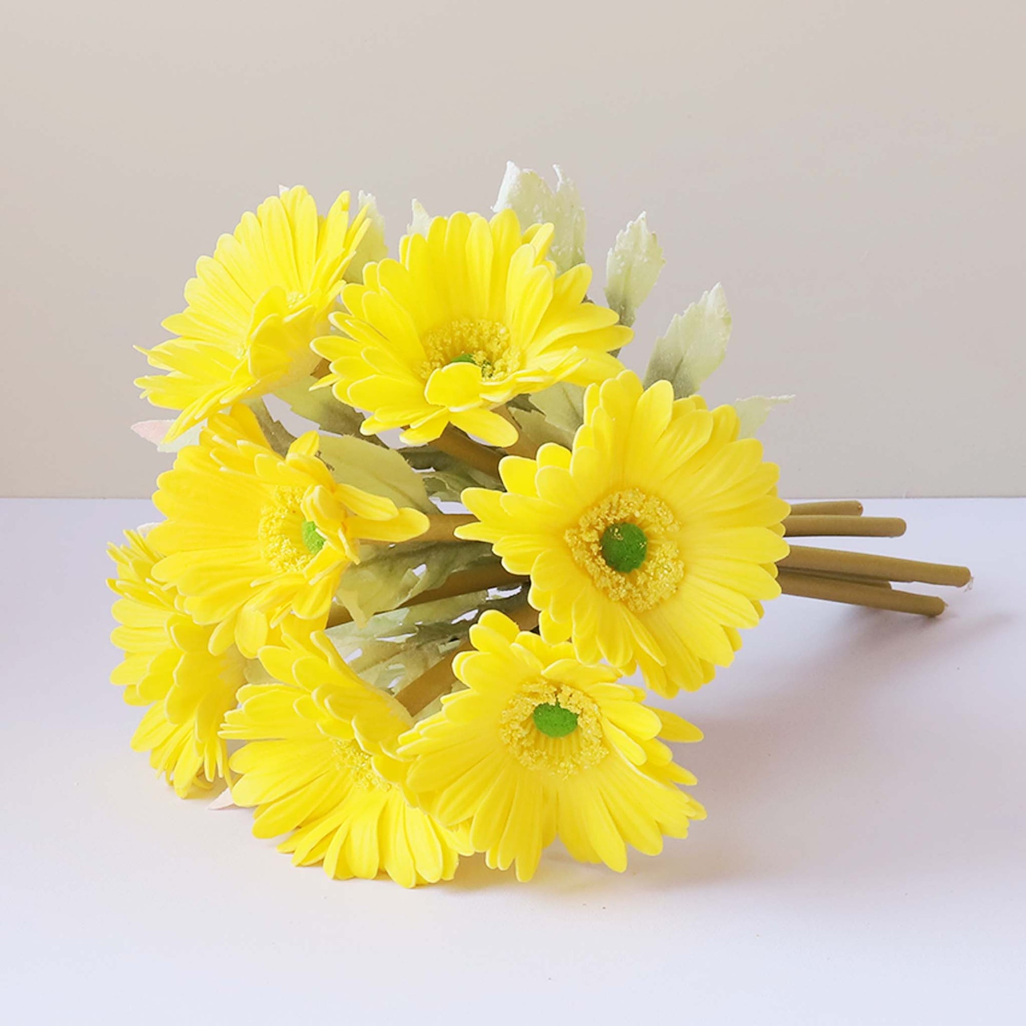Artificial Gerbera Daisy Bouquet Real Touch Flowers for Wedding Bouquets