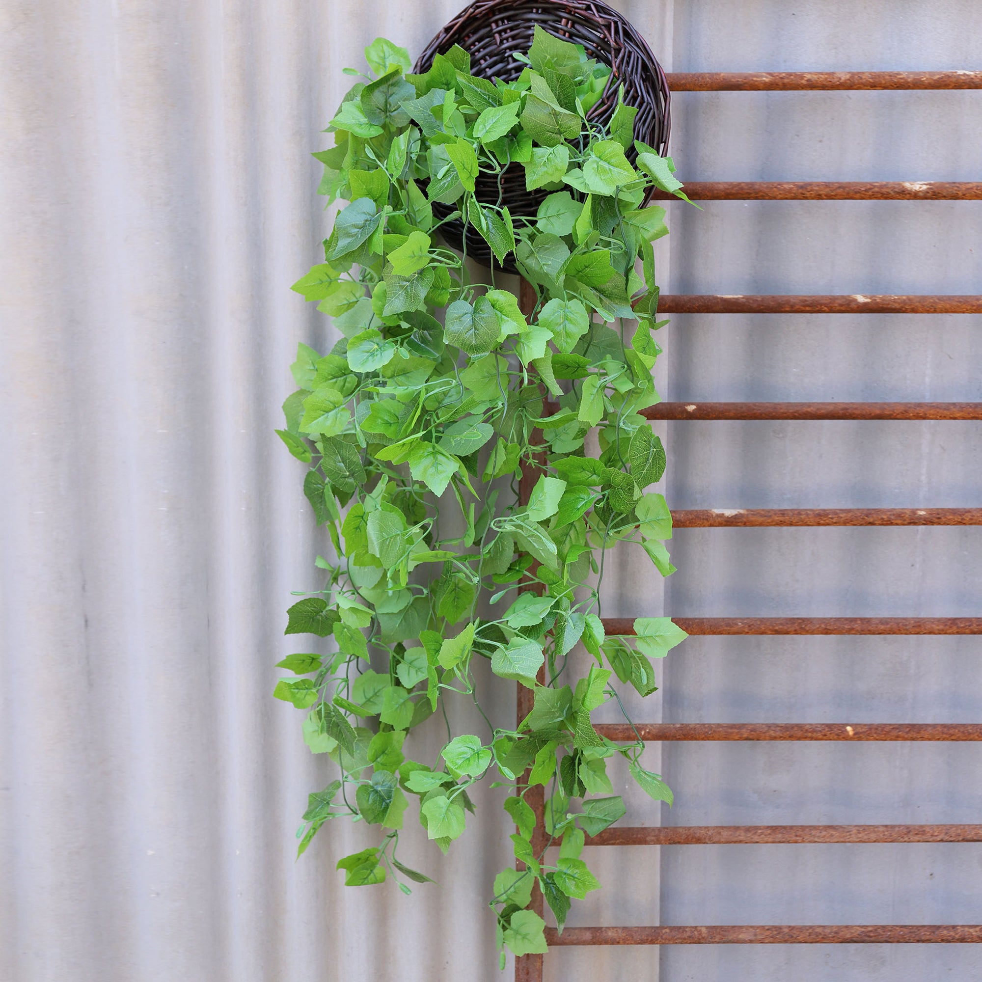 Fake Hanging Plant Vines Ivy Pothos Grape Leaf Vine