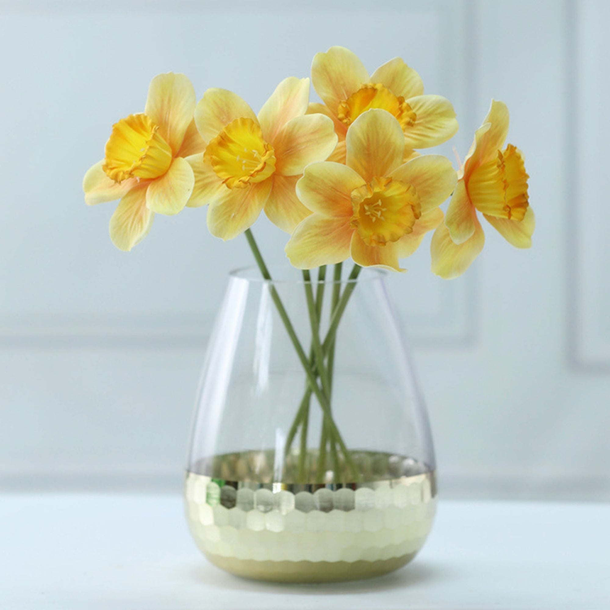 Artificial Daffodil Flowers for Wedding Arrangement