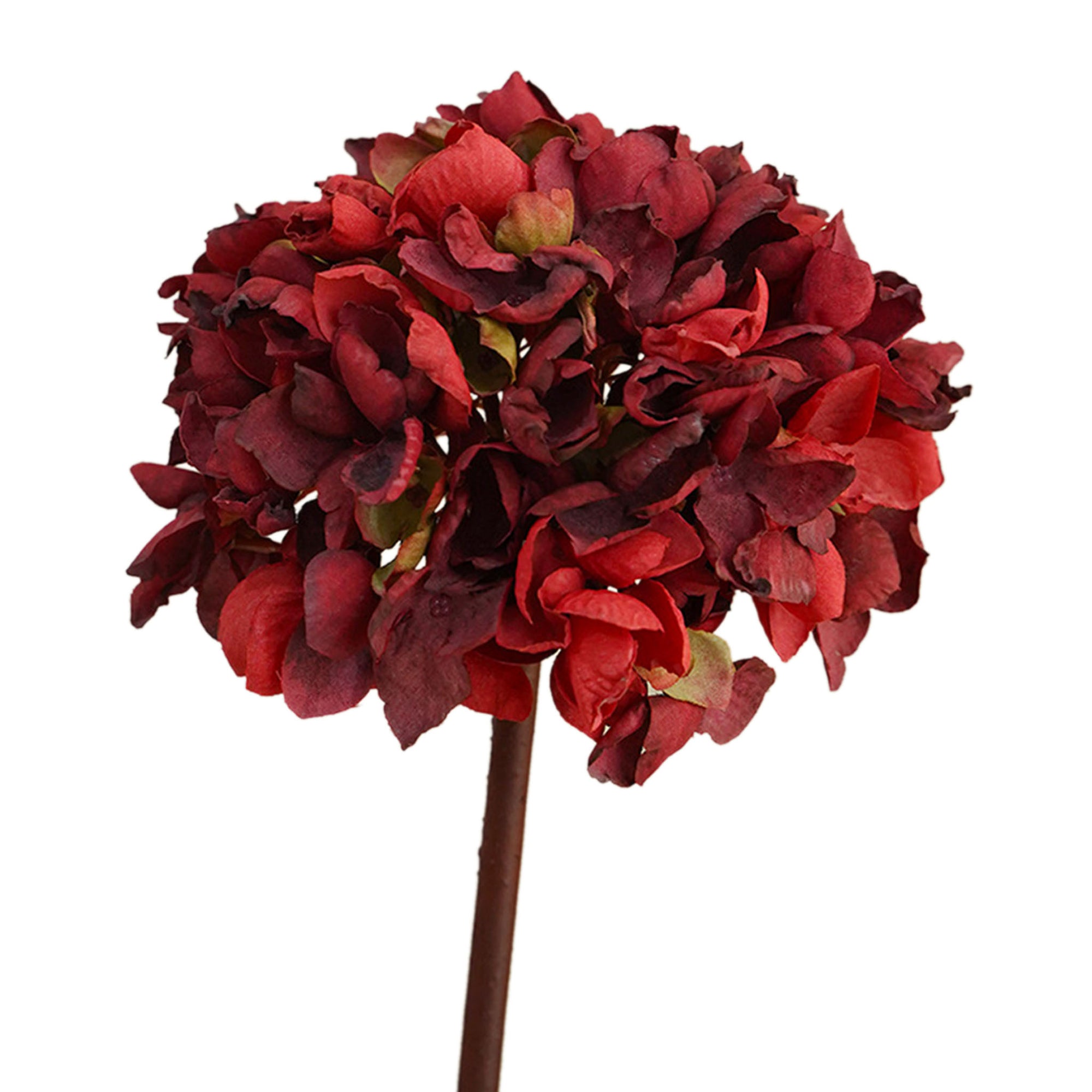 Fall Colors Hydrangea Faux Flowers Home Decor