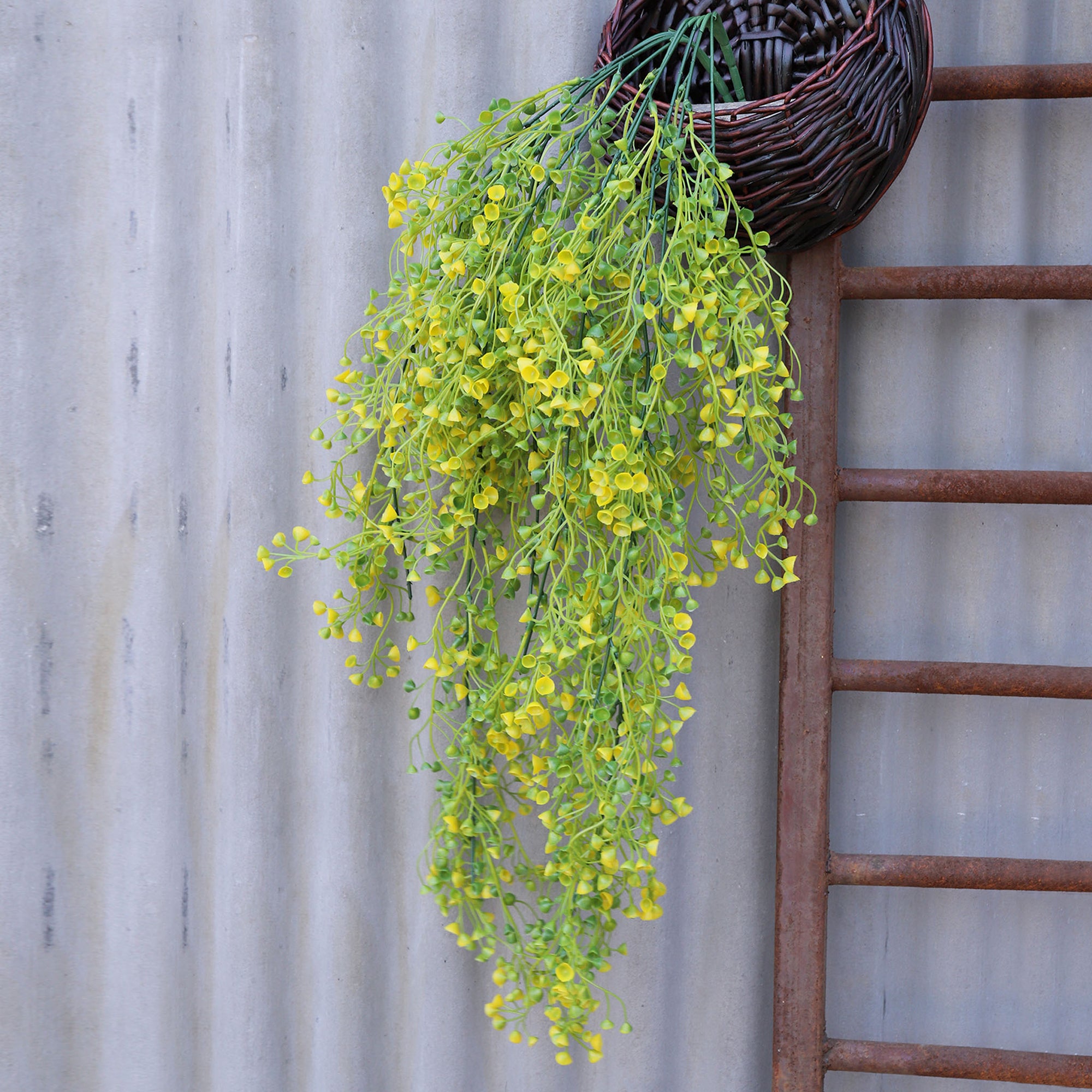 Fake Hanging Plants for Basket Vine Plastic Plants