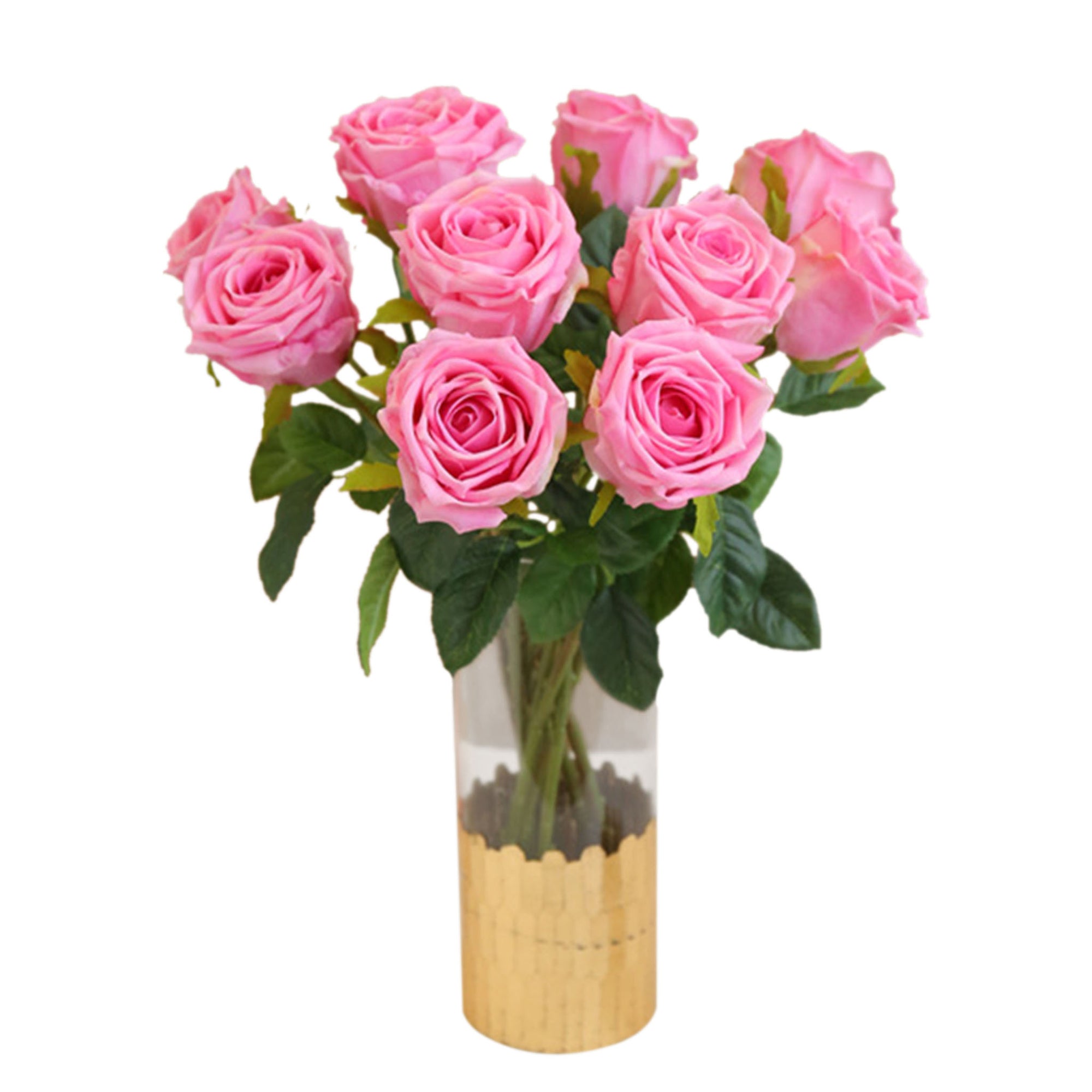Real Touch Roses Artificial Flowers 17"
