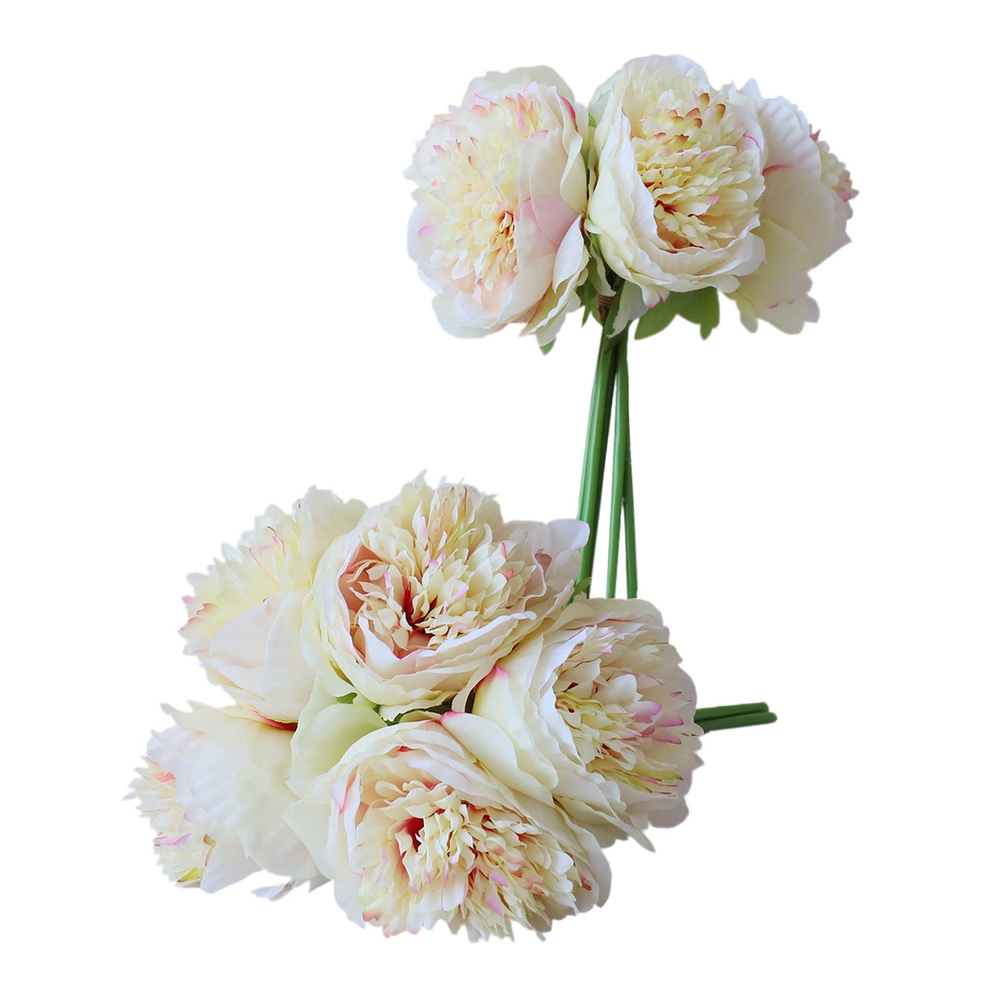 Silk Peony Bouquet Wedding Decoration Fake Flower Arrangement