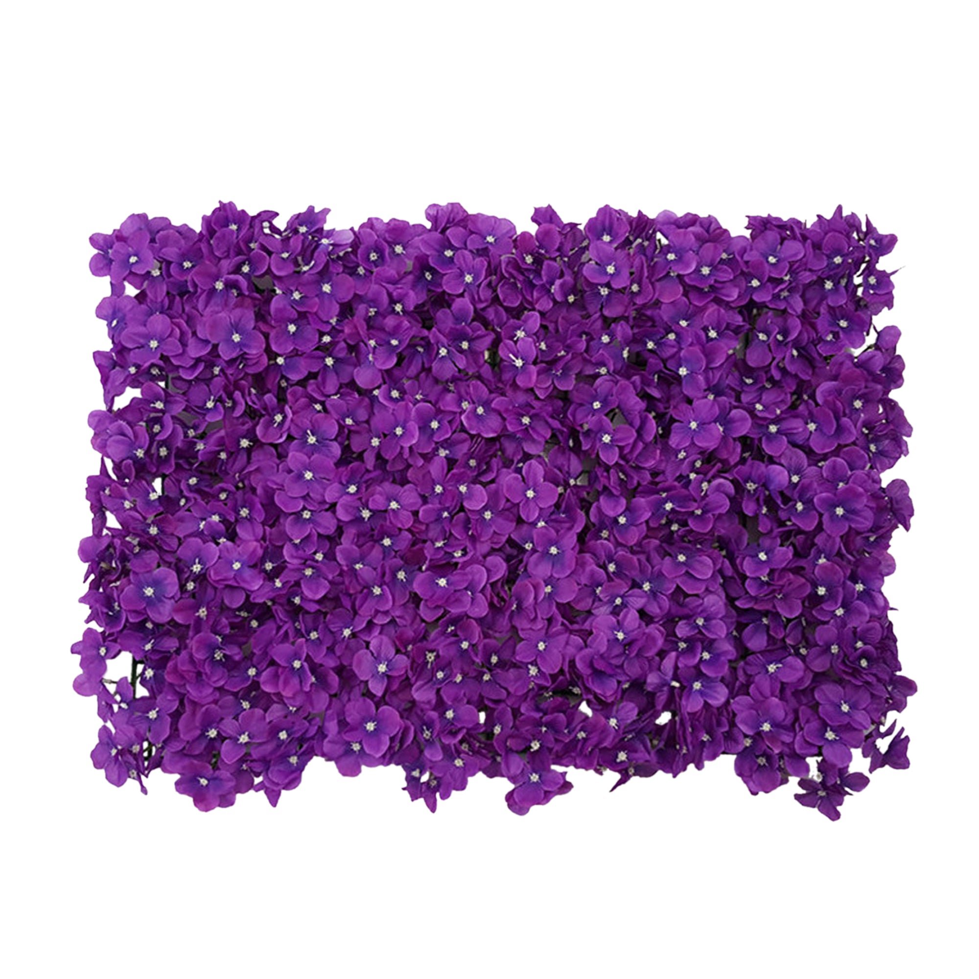 Dark Purple Flower Backdrop Artificial Hydrangea Flower Wall Wedding Decor
