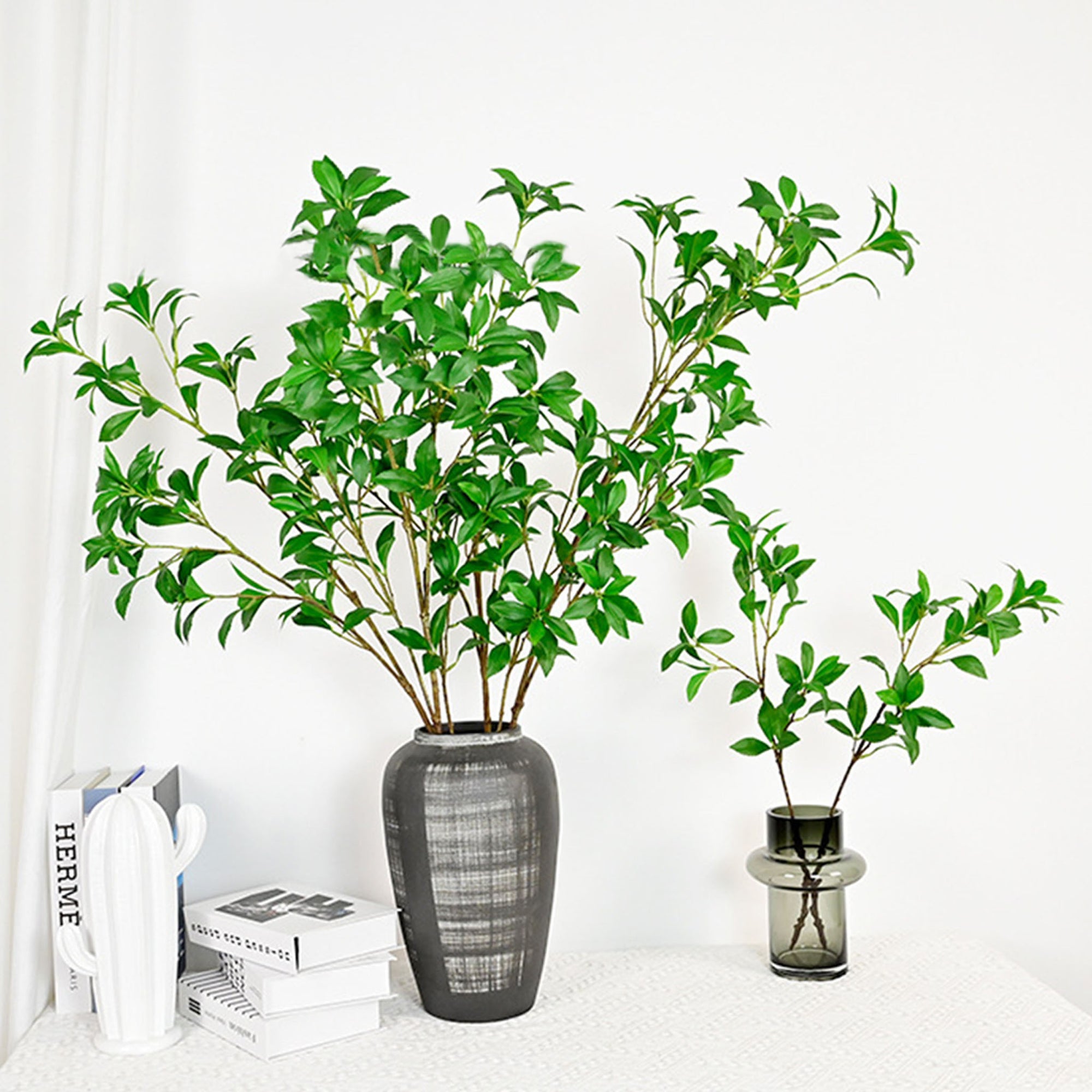 indoor artificial tall plants Artificial Tall Plants Pieris Japonica Leaf Branches