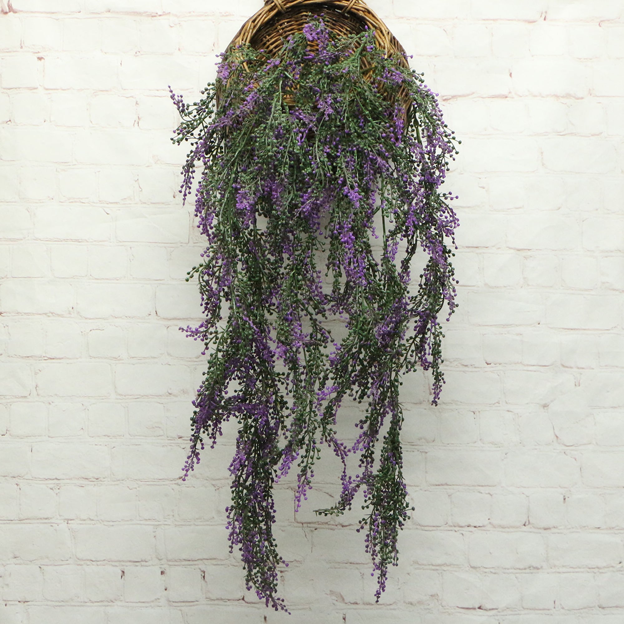 artificial trailing plants for hanging baskets Artificial Hanging Plants for Wall Basket Planters Yellow