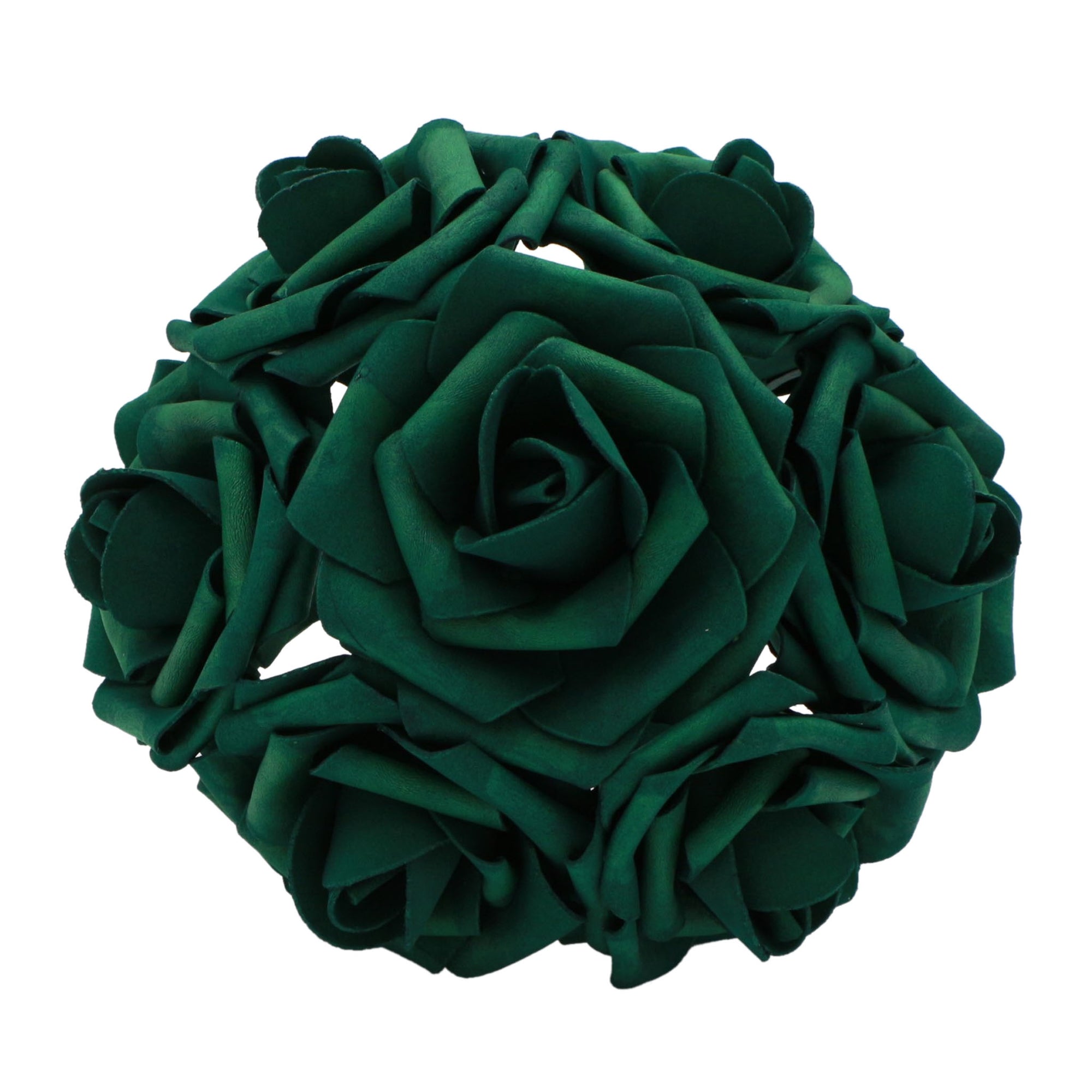 Hunters Green Roses Emerald Artificial Roses 50 Hunter Green Wedding Flowers - VANRINA