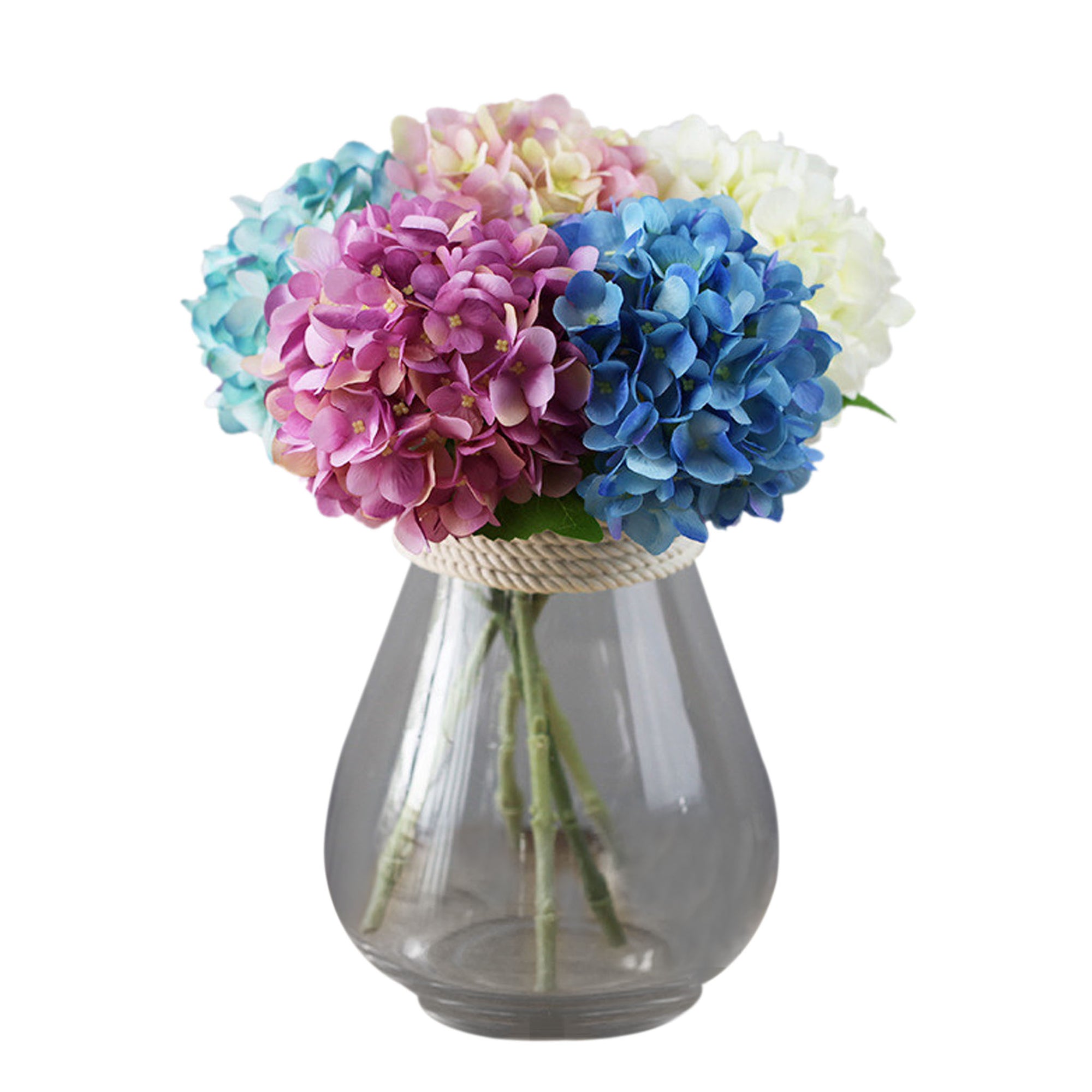 Wedding Flowers Silk Hydrangeas Arrangement