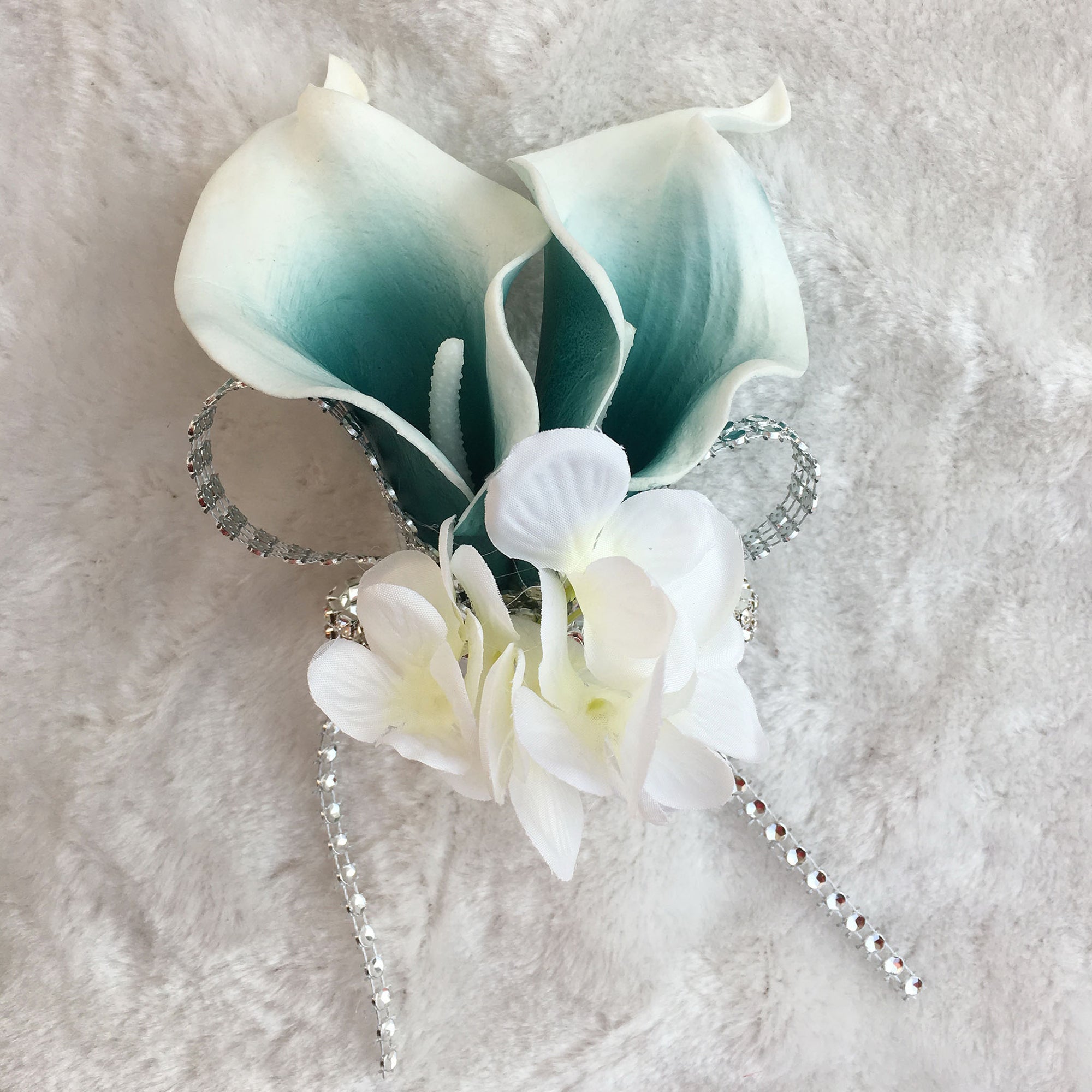 Oasis Calla Lily Wedding Bouquets Boutonnieres Corsages Package