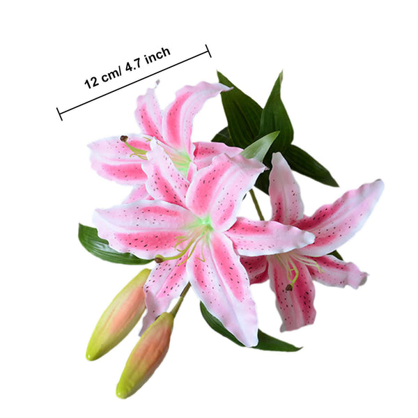 white rose and lily bouquet Snow Bunny
