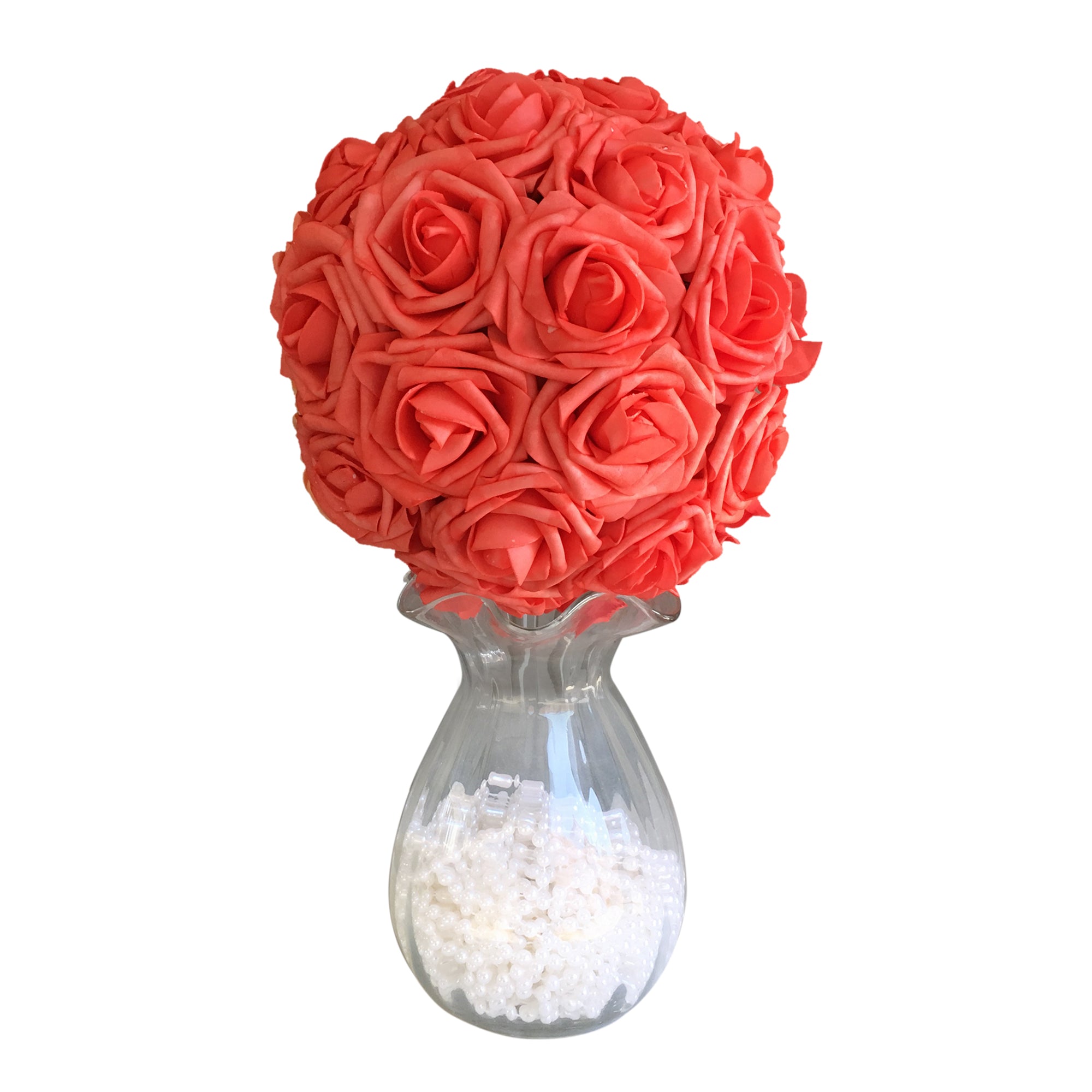 coral flower ball