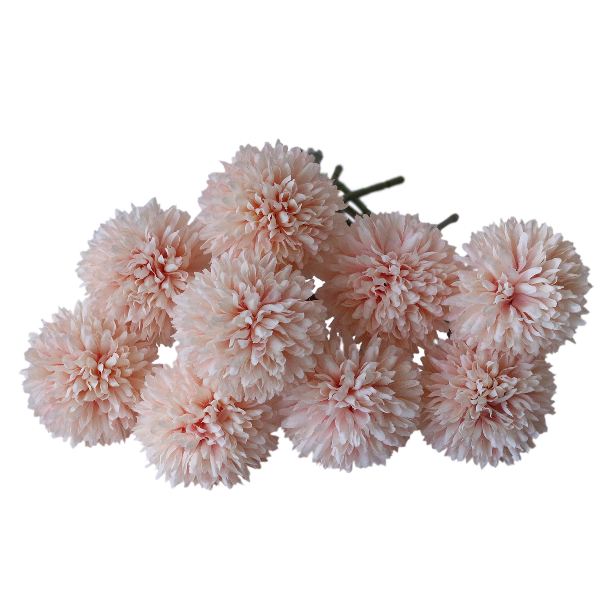 Artificial Chrysanthemum Ball Flowers Small Floral Decor
